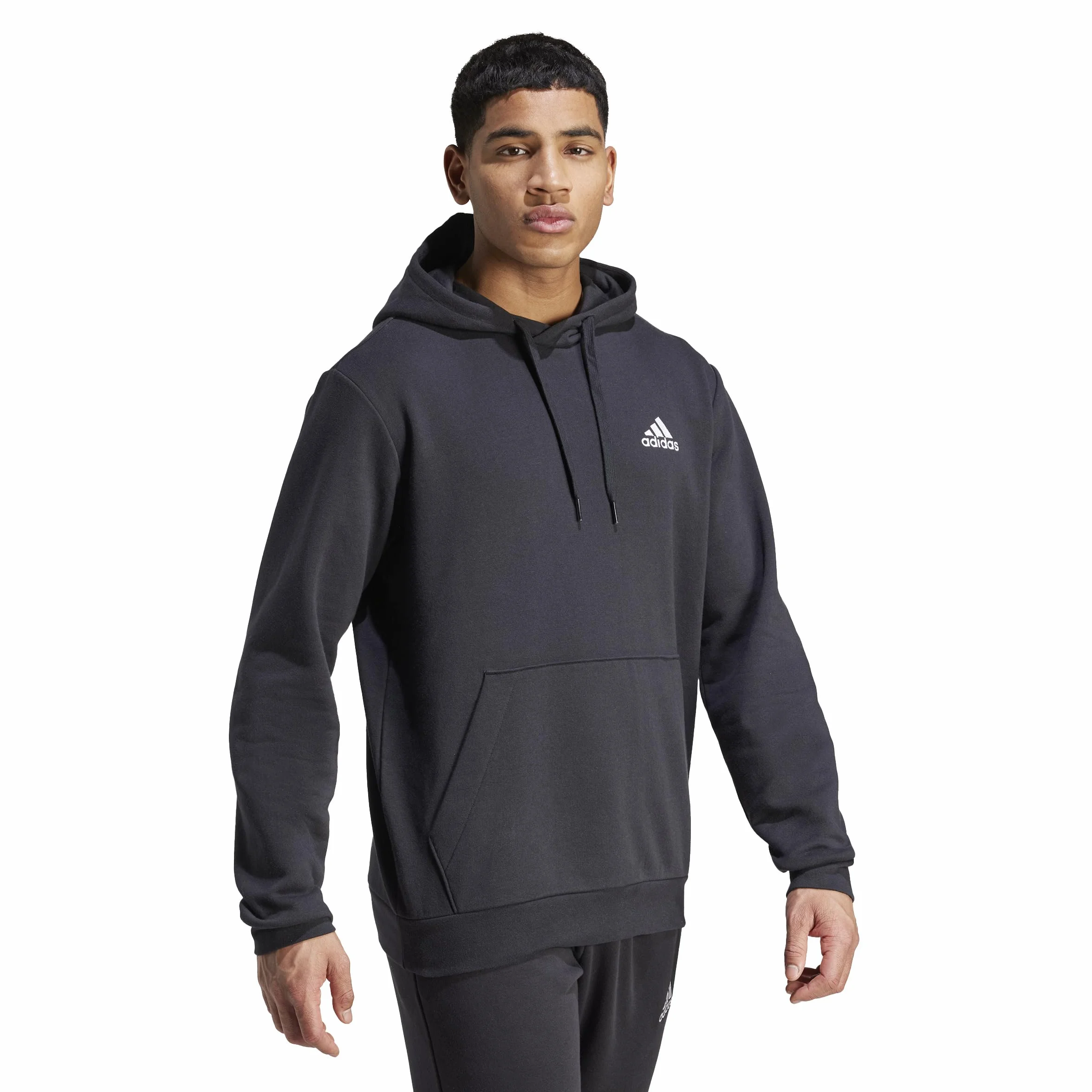 Adidas M Feelcozy Hd IZA15 Bluza, Czarny/Biały, M