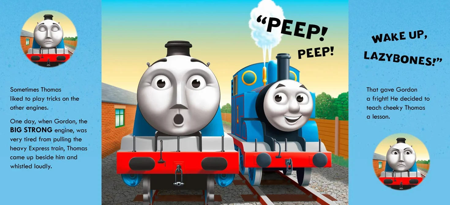 The Story of Thomas the Tank Engine: A special board book edition of the original, classic story introducing Thomas the Tank Engine!