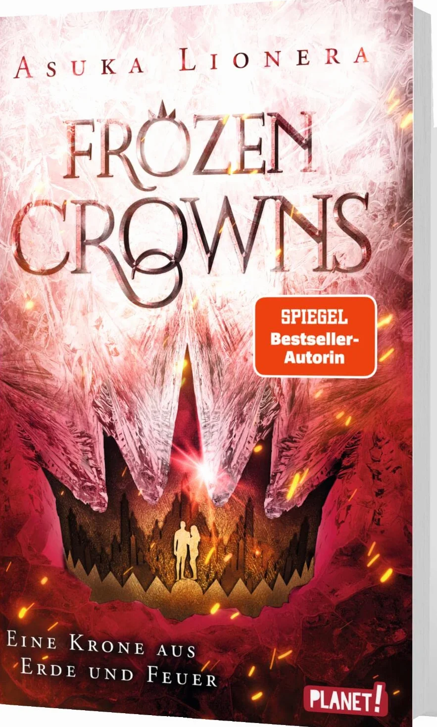 Frozen Crowns 2: Eine Krone aus Erde und Feuer: Magischer Fantasy-Liebesroman über eine verbotene Liebe