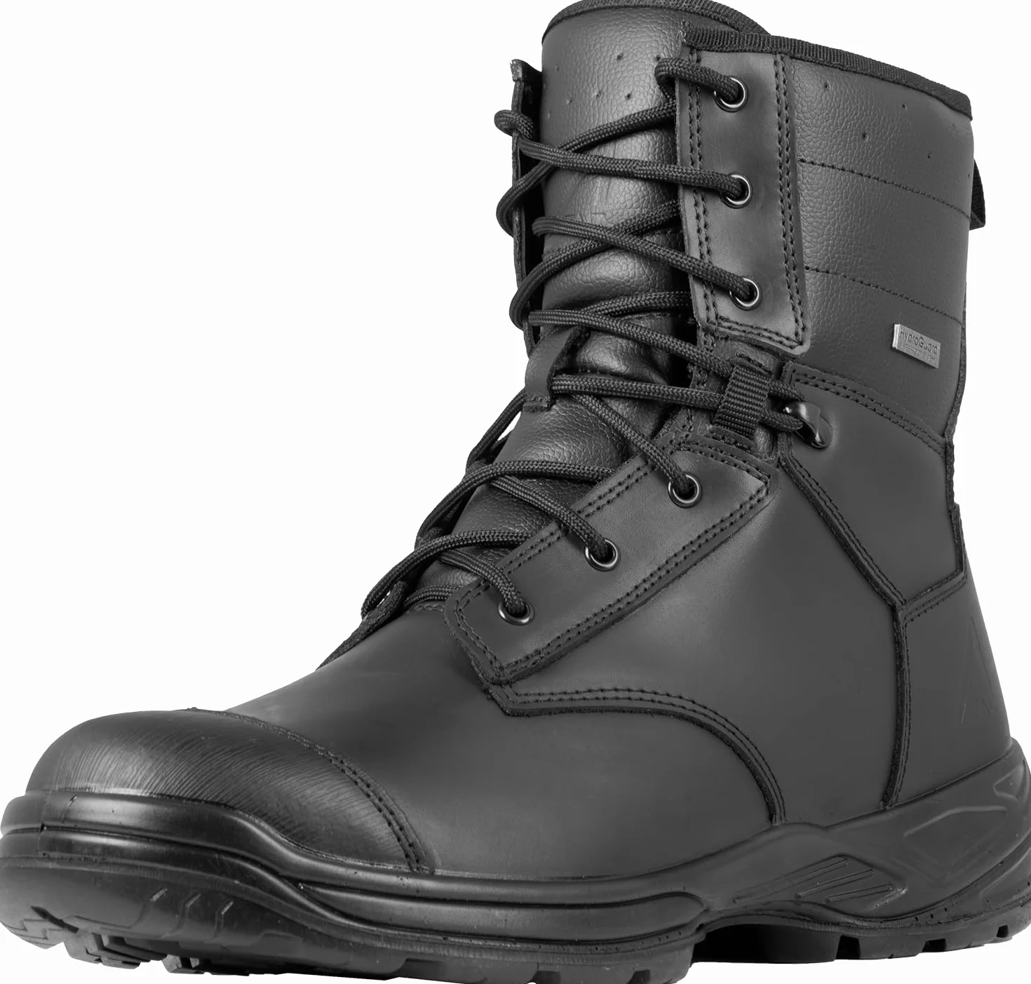 ACE Schakal Boots męskie - Crazy Horse sznurowane skórzane buty - wytrzymałe i wodoodporne - czarne