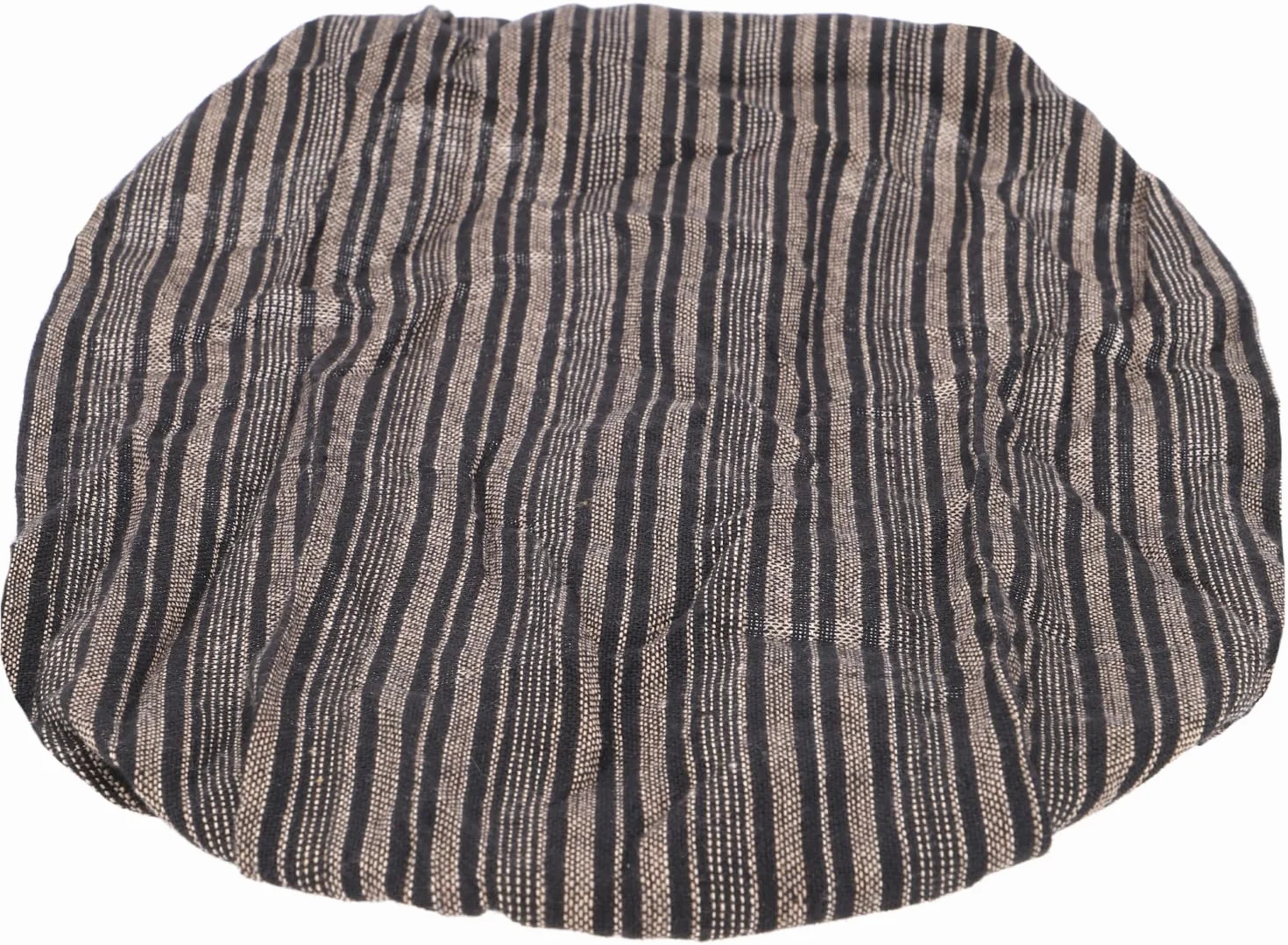 GURU SHOP Opaska na włosy, opaska na głowę, bandana w paski, nakrycie głowy - czarne/brązowe, męskie/damskie, bawełna