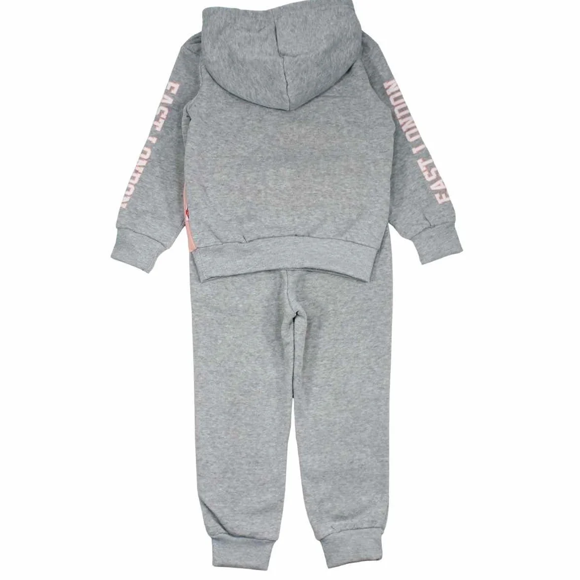 Lee Cooper Jogging dla dziewczyn, wygodne i stylowe ubrania, nowoczesny design dla dzieci, Szary, rozmiar uniwersalny