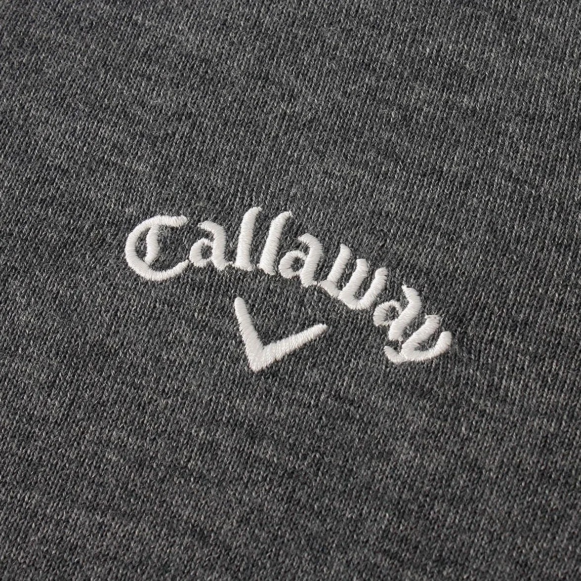 Callaway sweter Mężczyźni 1/4 Zip Blend Merino Sweater