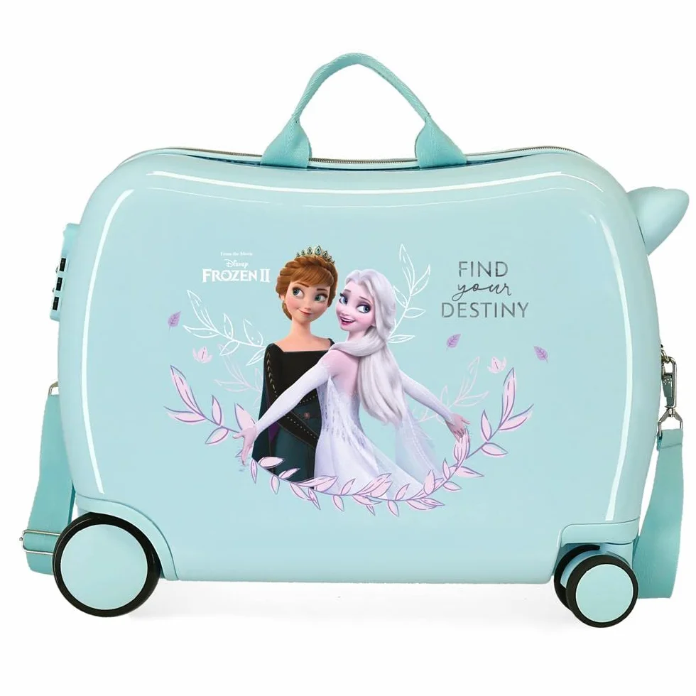 Disney Kraina Lodu Wspomnienia Kabinentrolley, niebieski, 38 x 55 x 20 cm, Starr, ABS-Kombinationsverschluss, NIEBIESKI, Talla Unica, walizka dziecięca