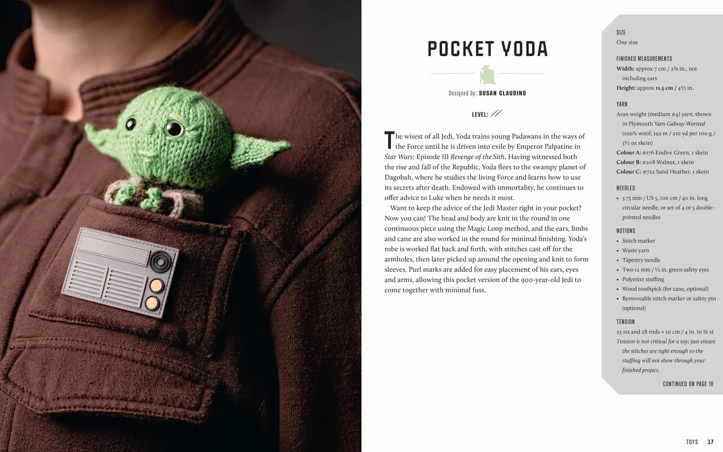 Star Wars: Knitting the Galaxy: The official knitting guide with over 25 patterns for costume, toy and apparel DIY, for fans of the popular franchise