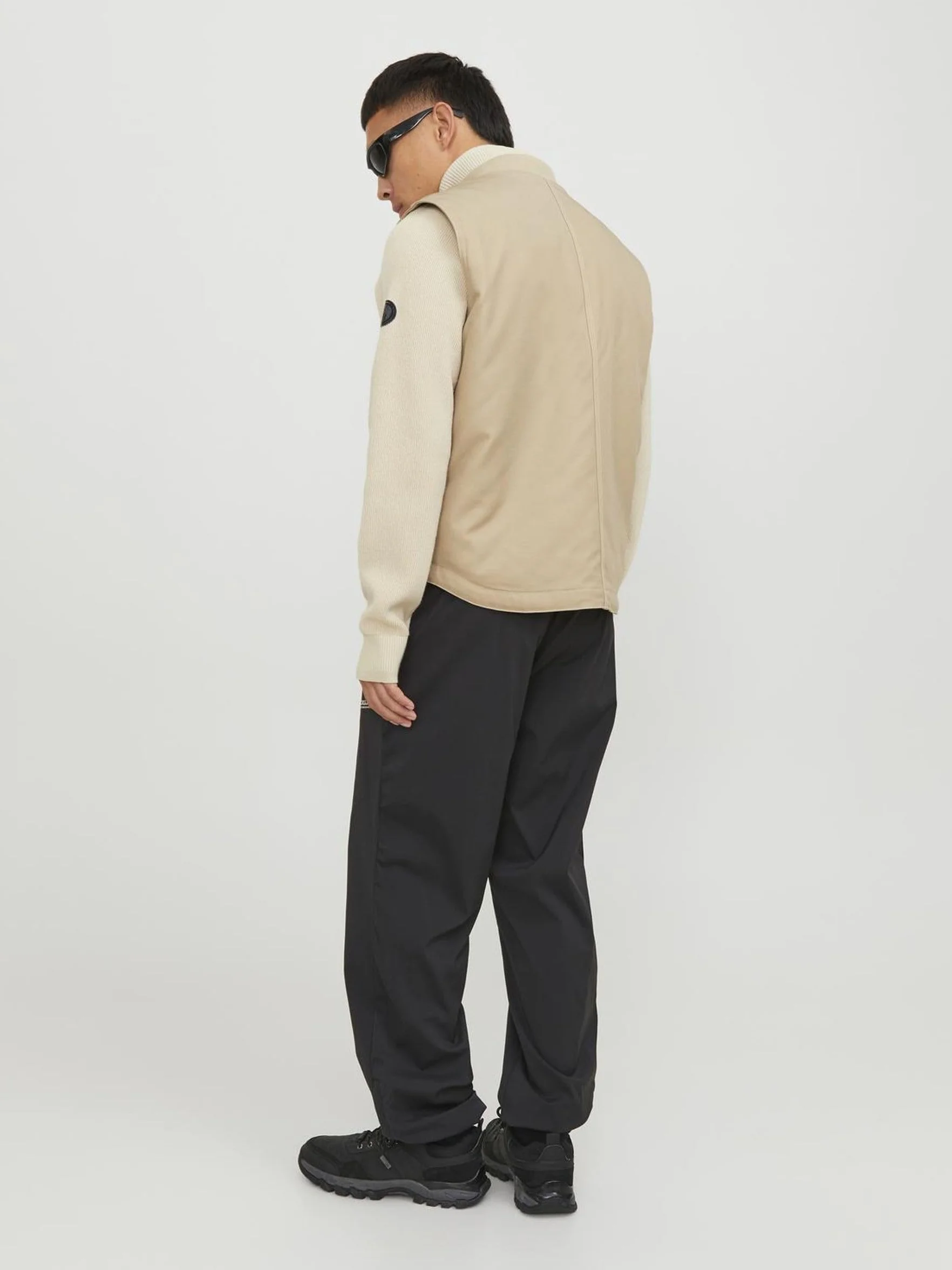 JACK&JONES Męska kamizelka JCOCOLLECTIVE Worker, Crockery, M, Crockery., M