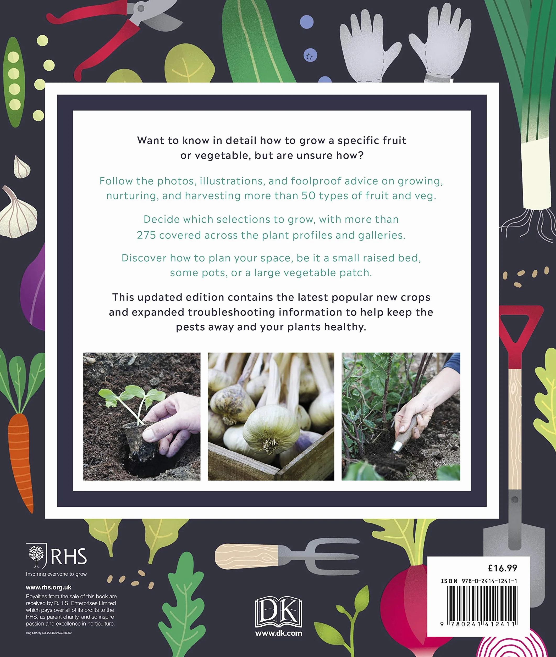 RHS Step-by-Step Veg Patch: A Foolproof Guide to Every Stage of Growing Fruit and Veg