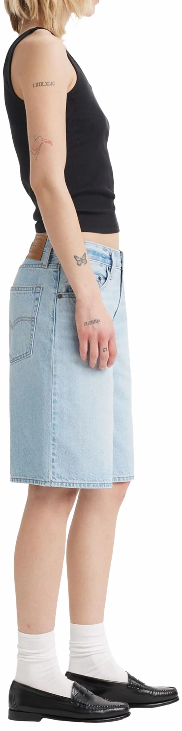Levi's Baggy Dad Jort - Szorty jeansowe Kobiety
