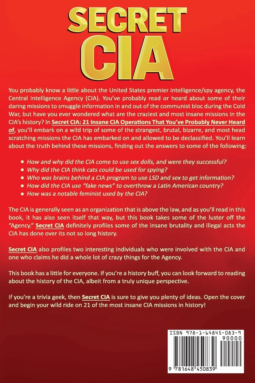 Secret CIA: 21 Insane CIA Operations That You’ve Probably Never Heard of