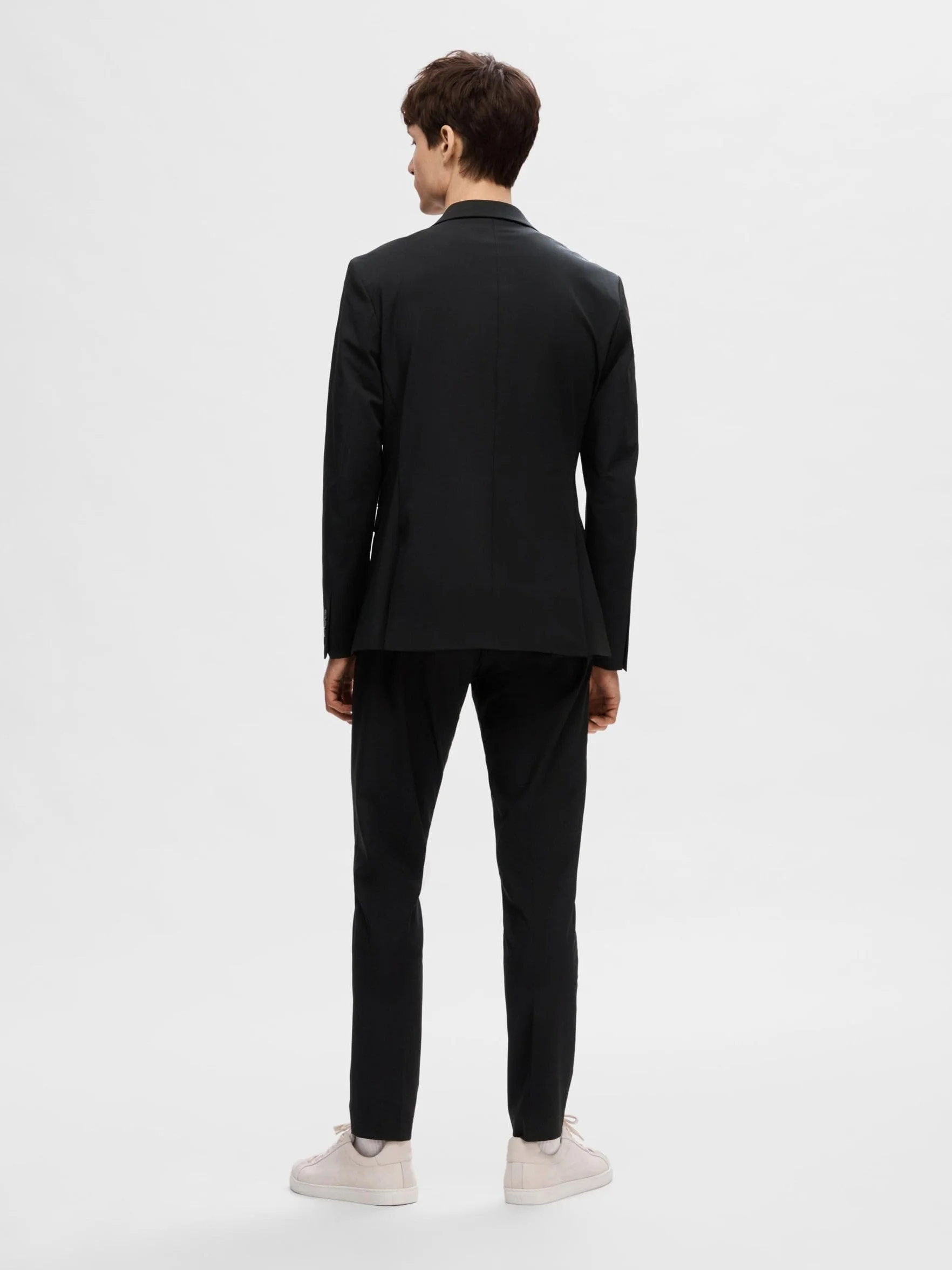 SELECTED HOMME marynarka garniturowa Mężczyźni Shdnewone-mylologan1 Black Blazer Noos