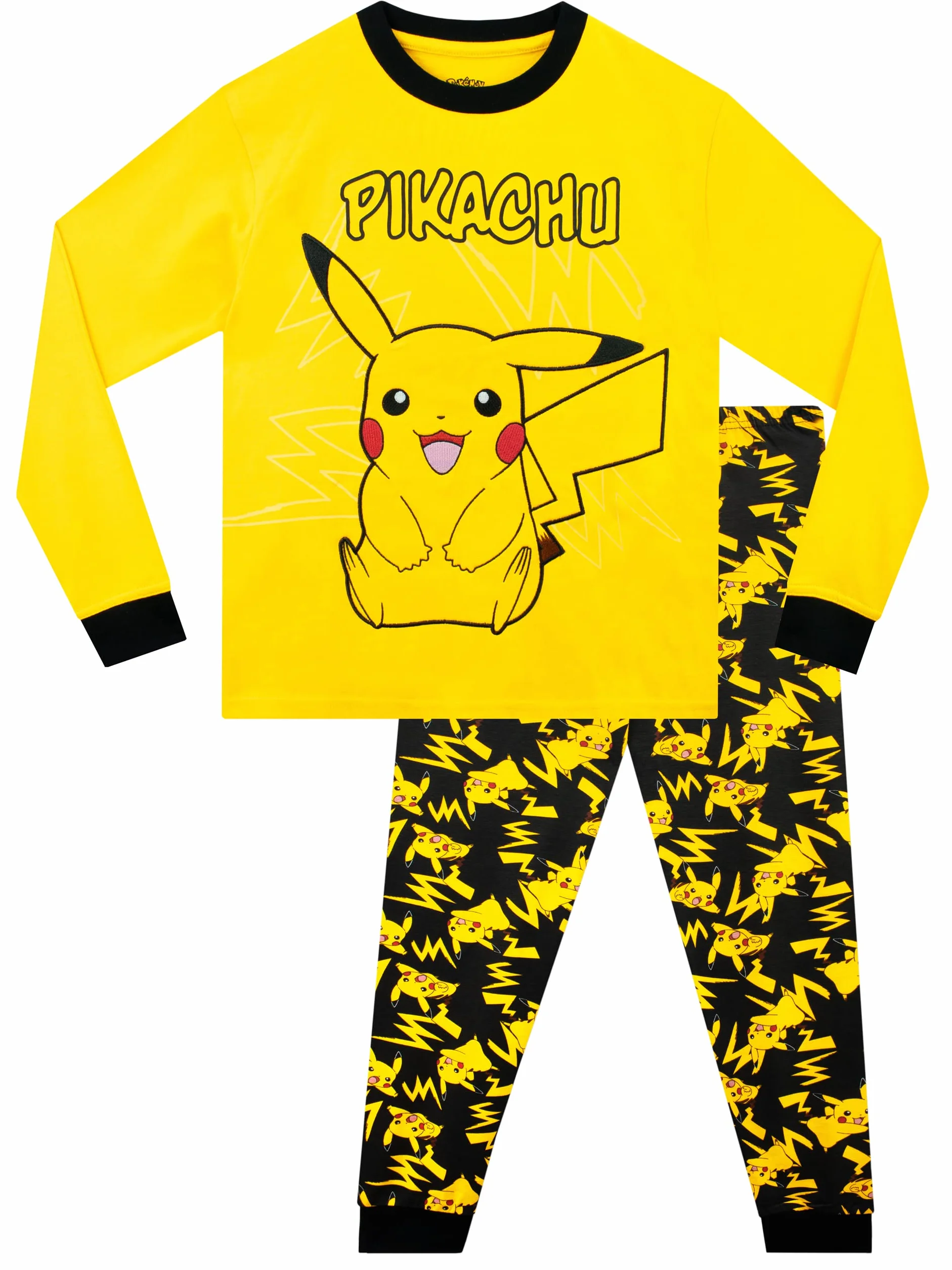 Pokemon Chłopcy Pyjamas Pikachu