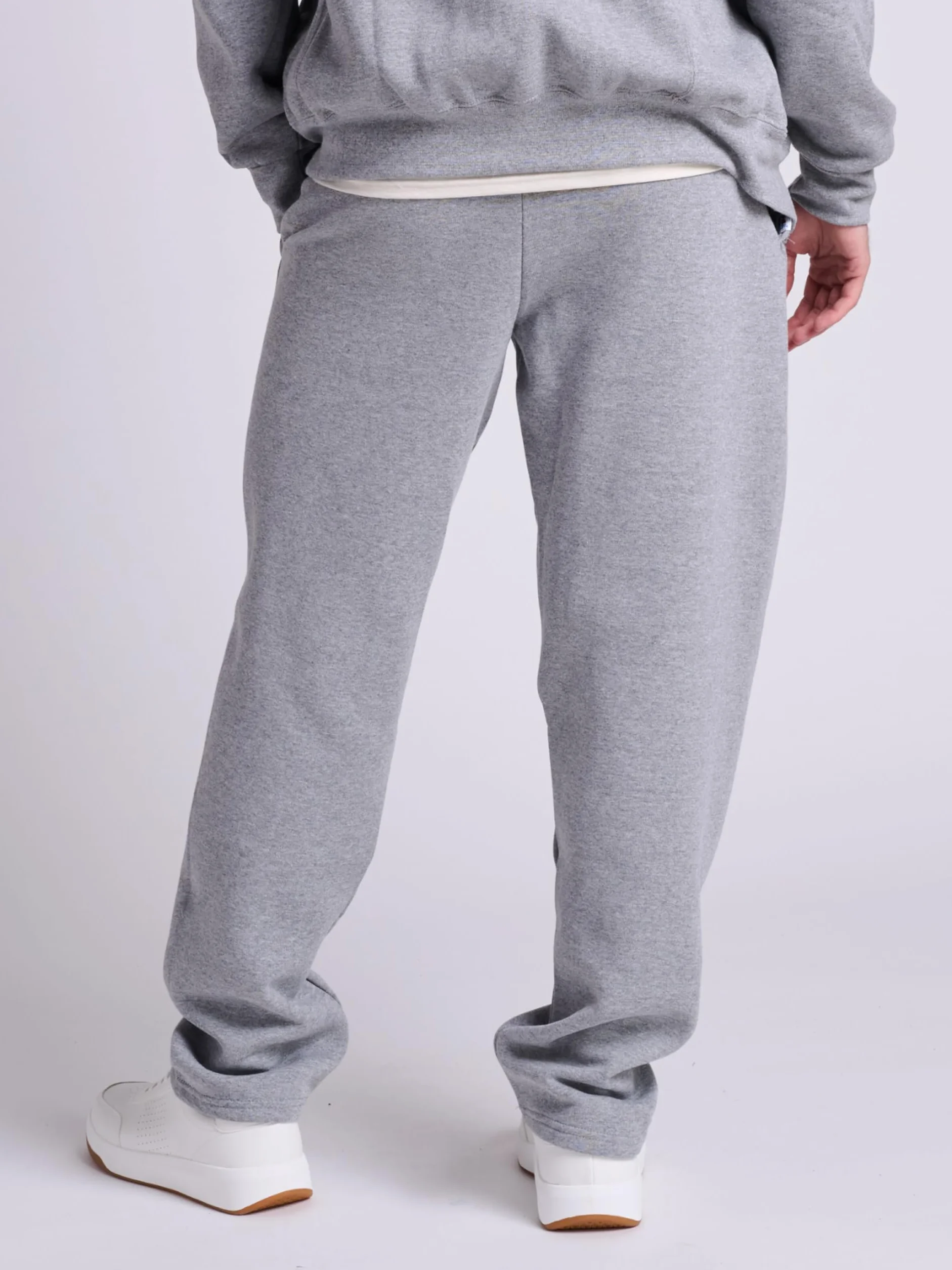 Russell Athletic Męskie spodnie dresowe Dri-Power Open Bottom z kieszeniami, Oxford, 3XL