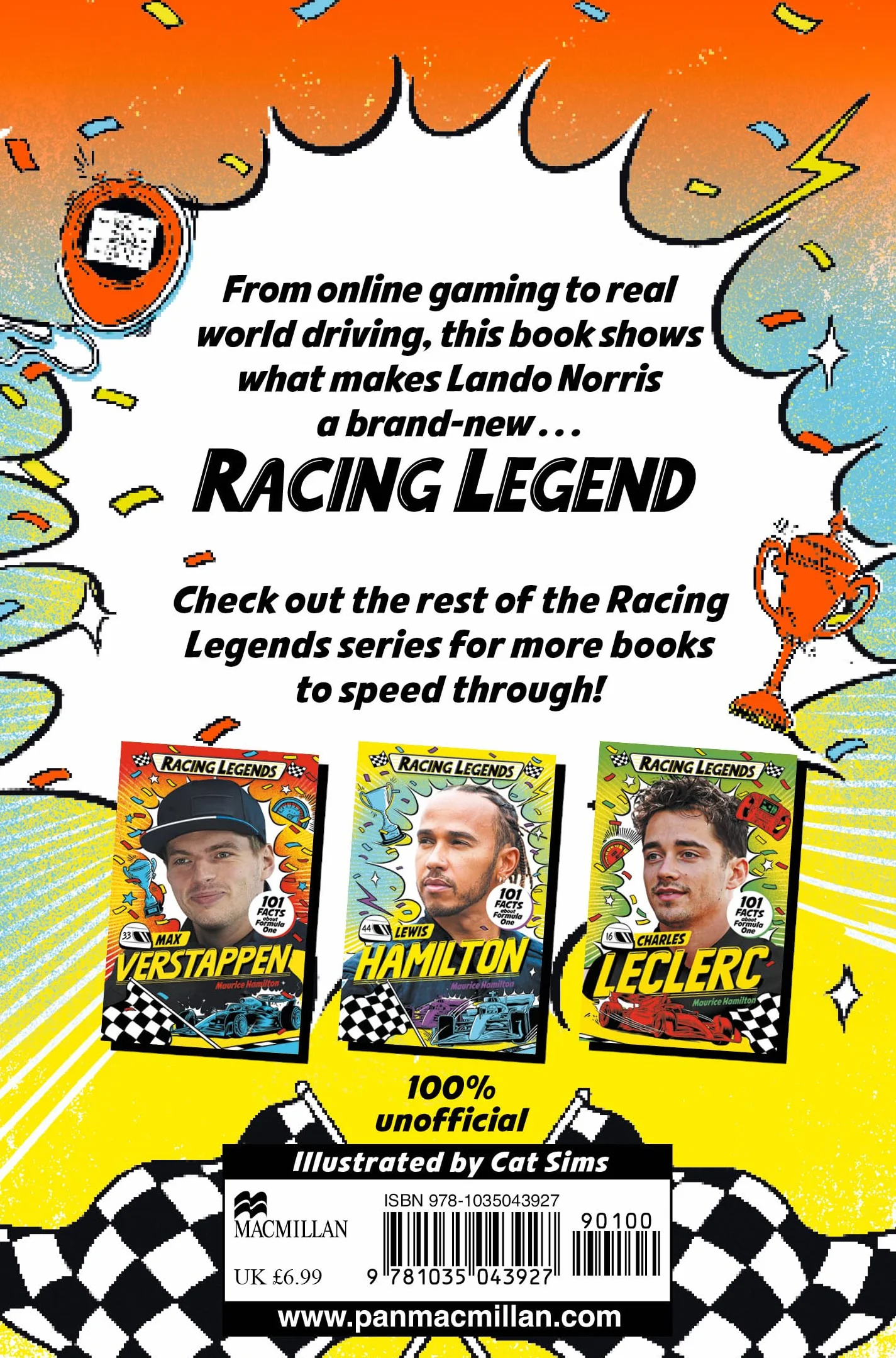 Racing Legends: Lando Norris: 101 Facts about Formula One: 4