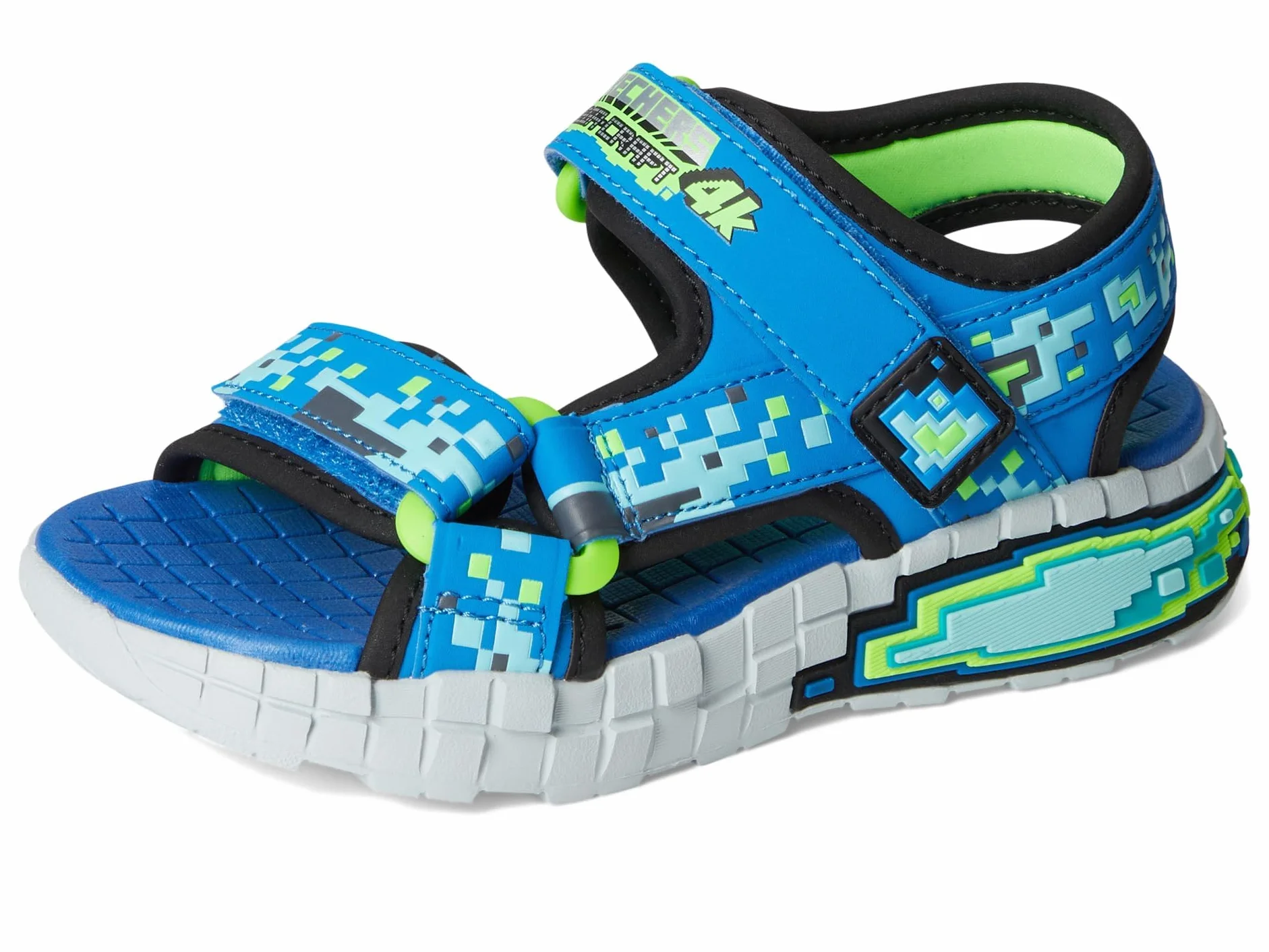 Skechers Chłopcy Mega-splash 4kSandał płaski
