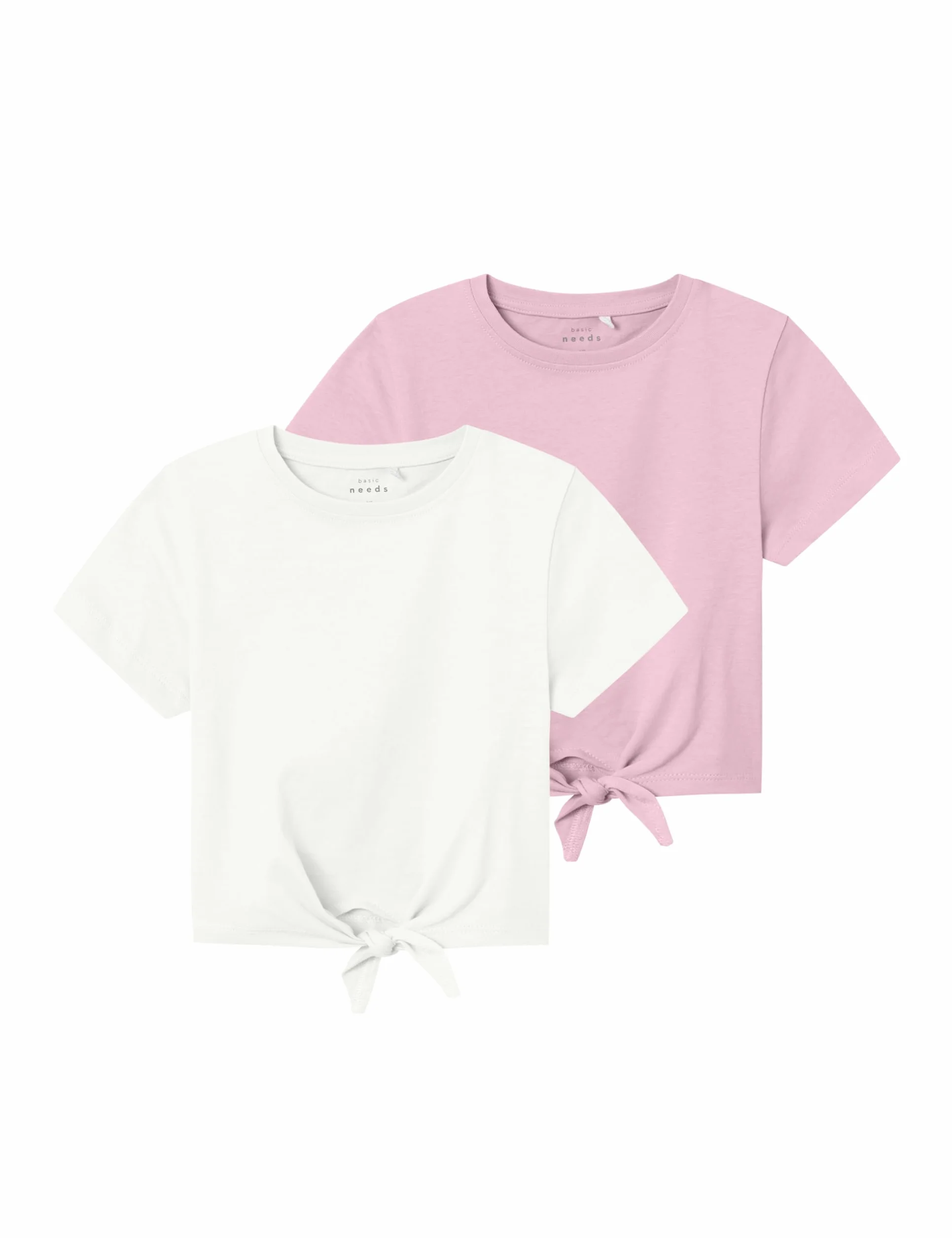 NAME IT Koszulka Dziewczynki Nmfvaya 2p Ss Luźny Top