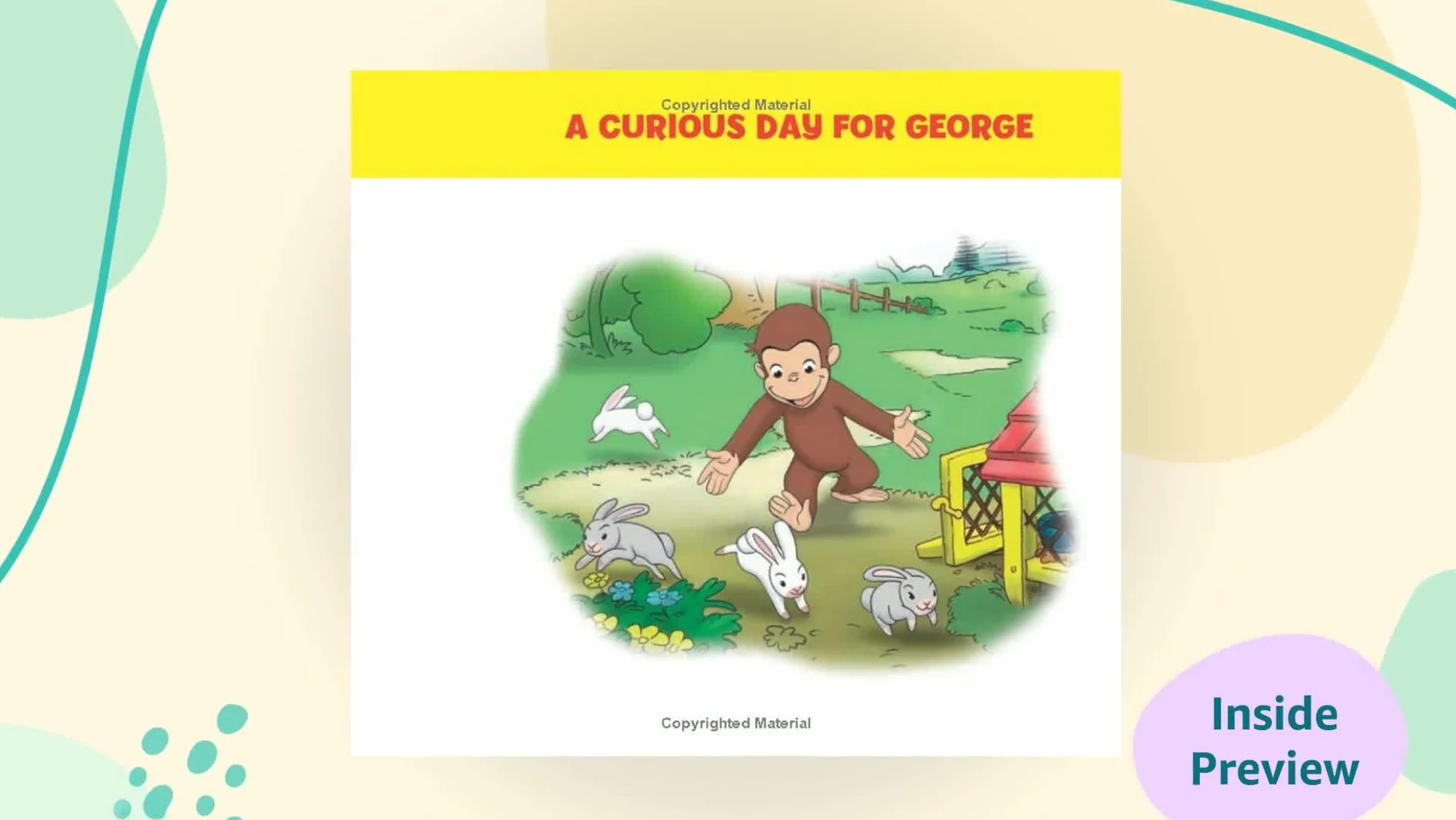 Curious George Good Night Book Tabbed Board Book