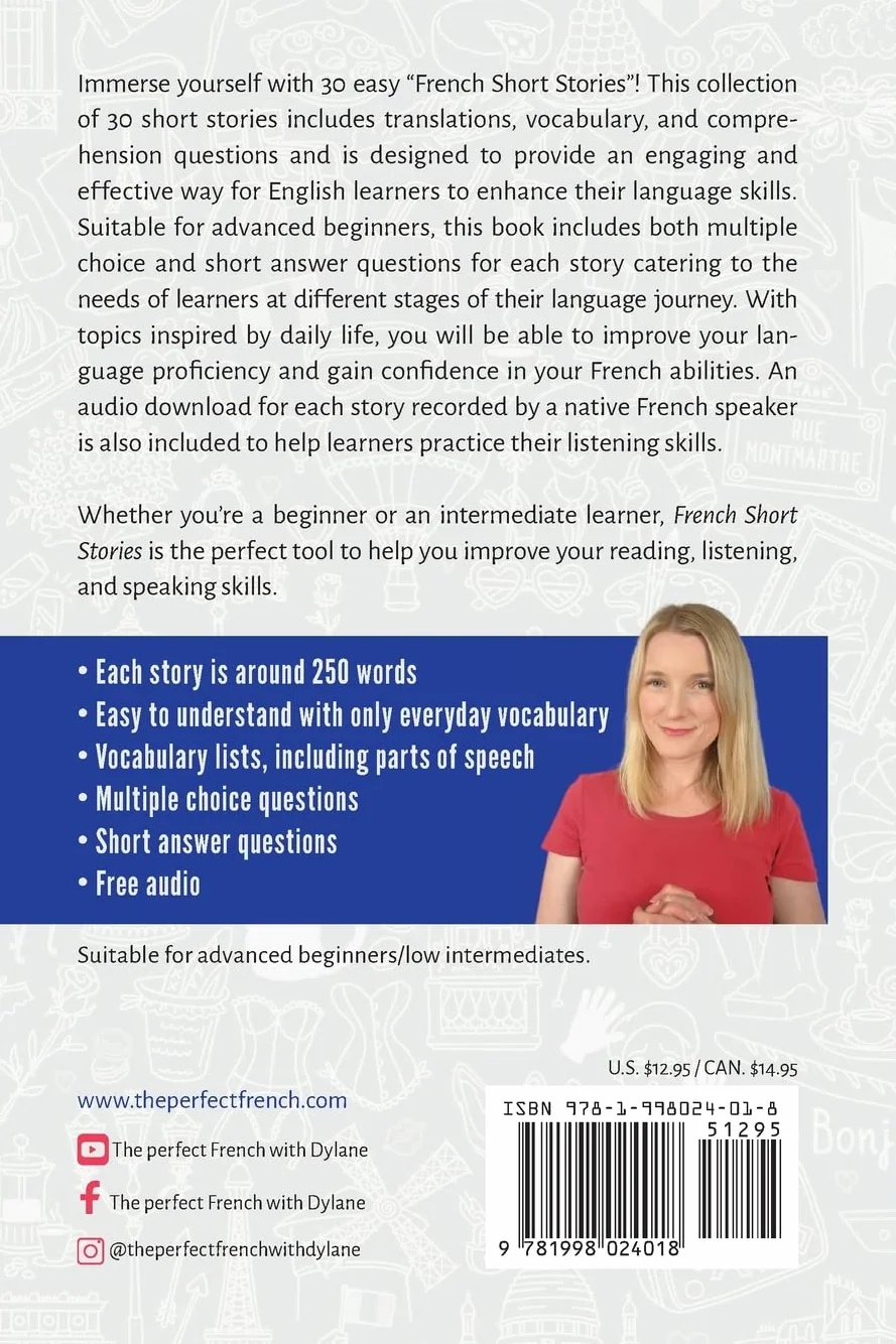 French Short Stories: Thirty French Short Stories for Beginners to Improve your French Vocabulary
