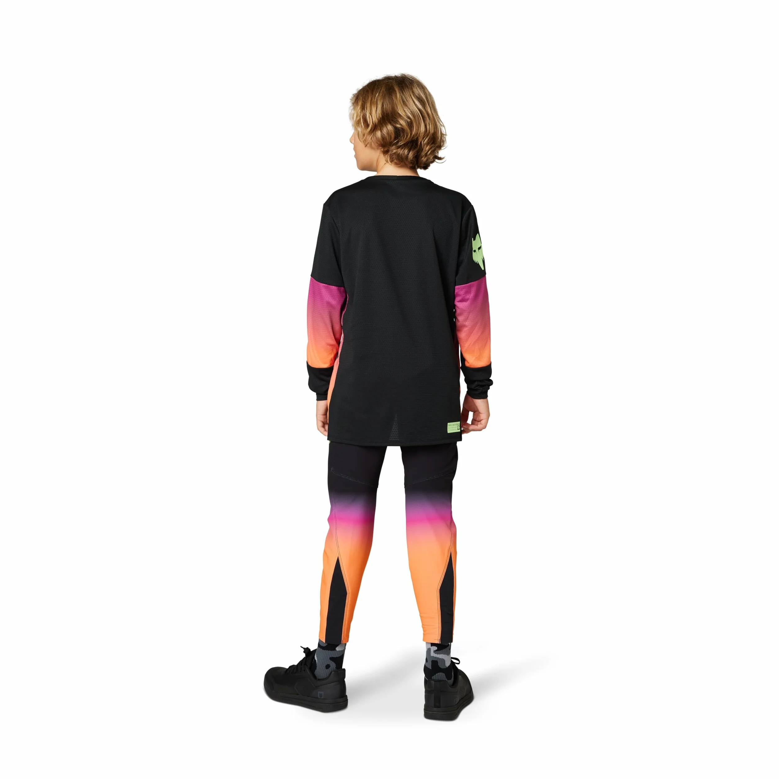 Fox Racing YTH Flexair LS Jersey [PTR] szary