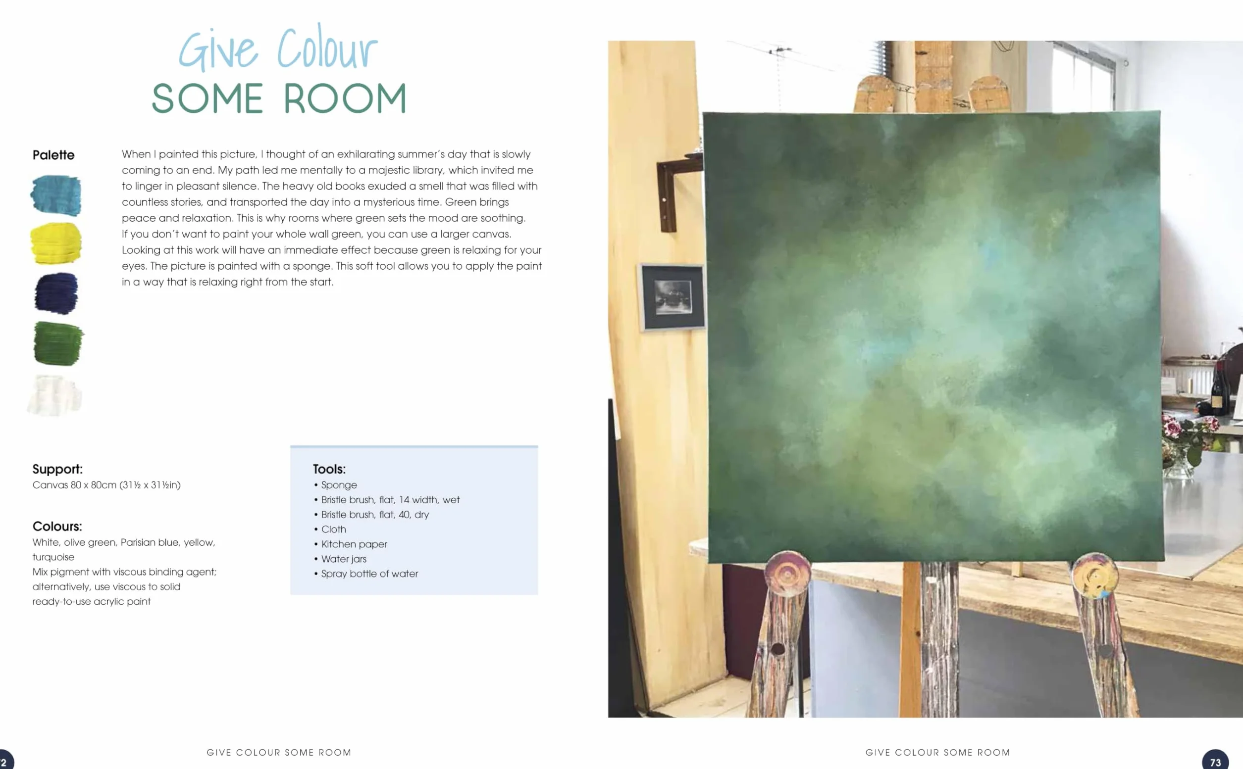 Abstract Painting: 20 Projects and Creative Techniques in Acrylic & Mixed Media