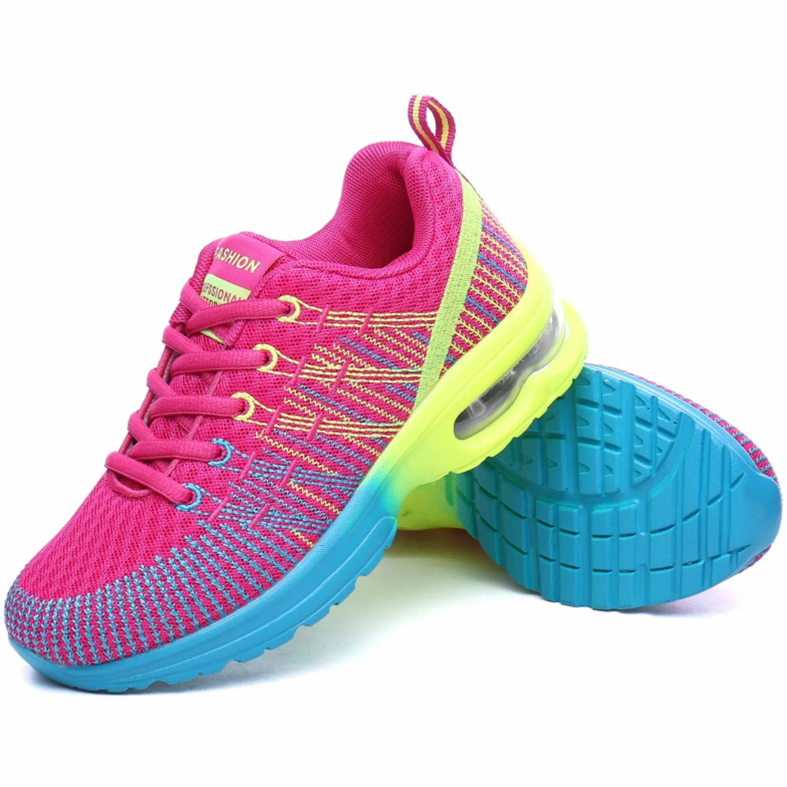 Hitmars Damskie buty do biegania, lekkie buty gimnastyczne, oddychające, szerokie dopasowanie, trampki, sportowe, damskie buty do chodzenia, poduszka powietrzna, buty do joggingu, na co dzień, rozmiar