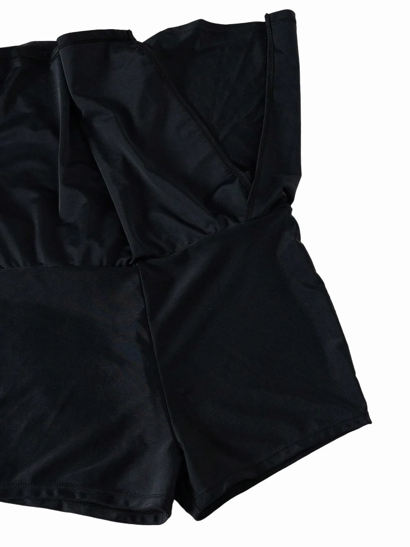 GORGLITTER Damskie szorty bikini, krótkie spodenki bikini z rozcięciem, swobodne szorty plażowe, szorty kąpielowe, mini spódniczka bikini, letnie szorty kąpielowe