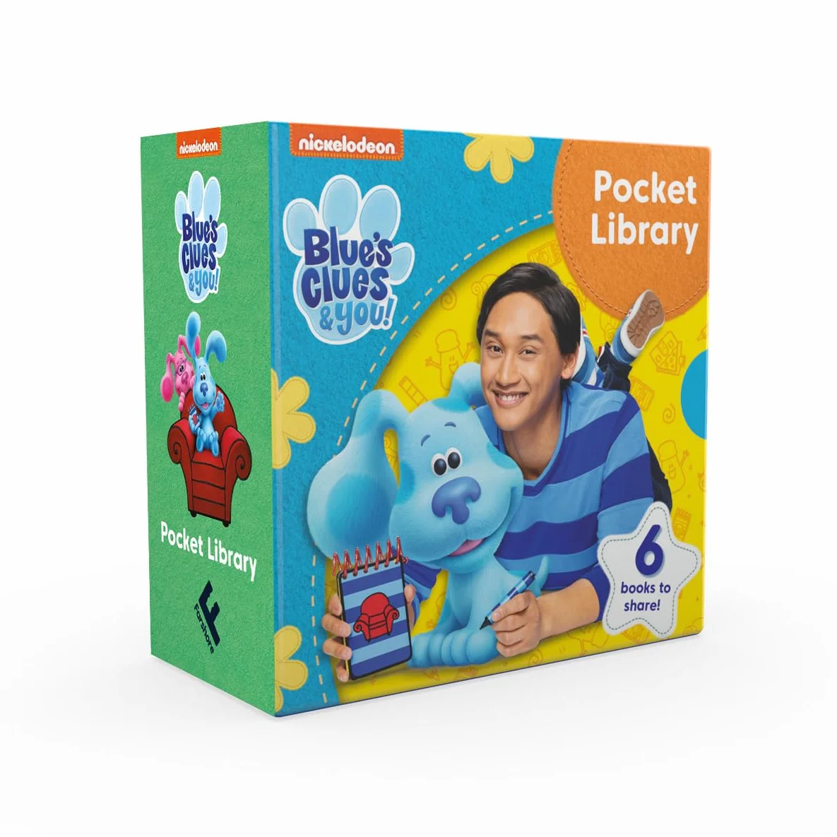Blue’s Clues Pocket Library: Children love reading with Blue’s Clues & You!
