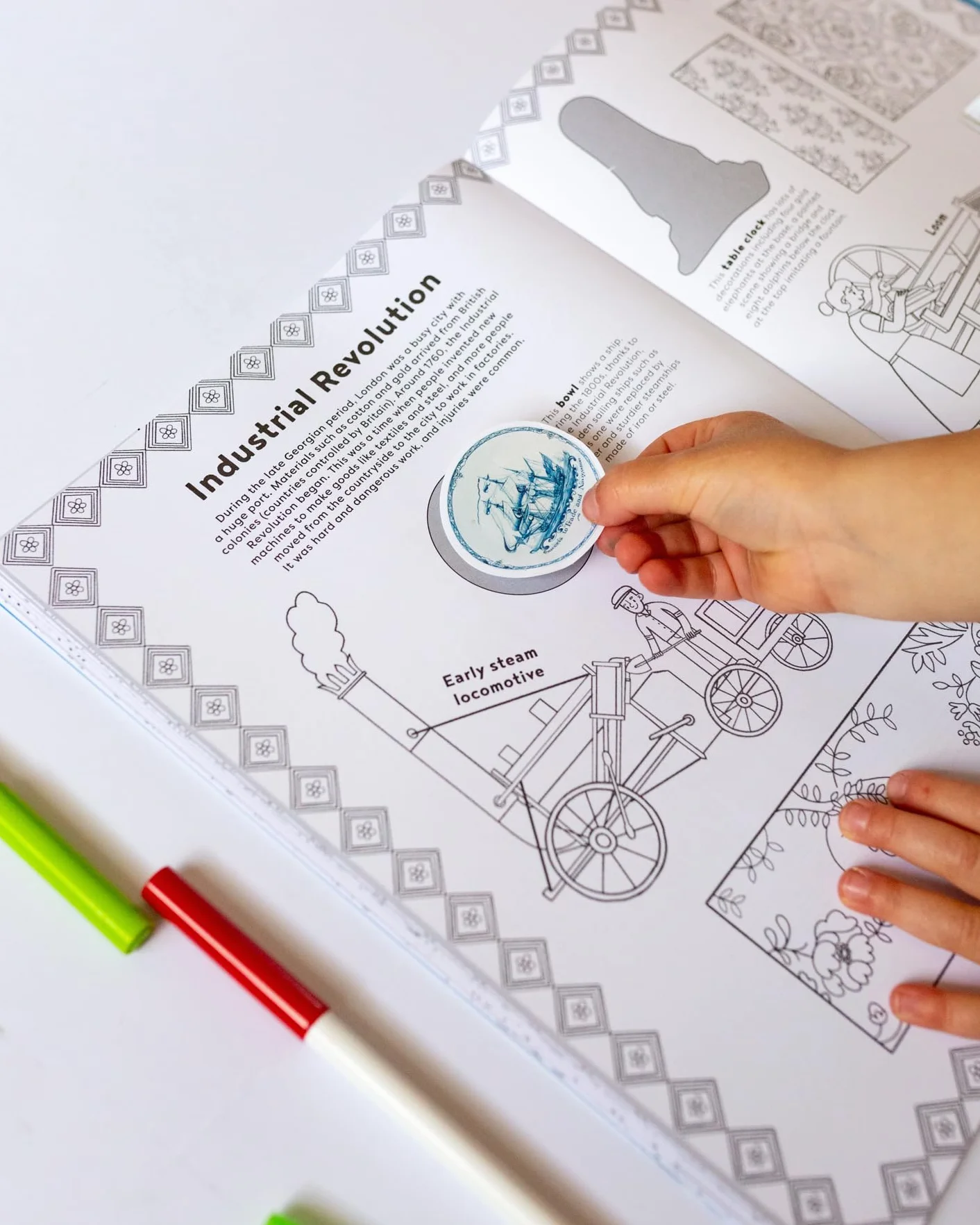British Museum: Around the World Colouring: London Through the Ages