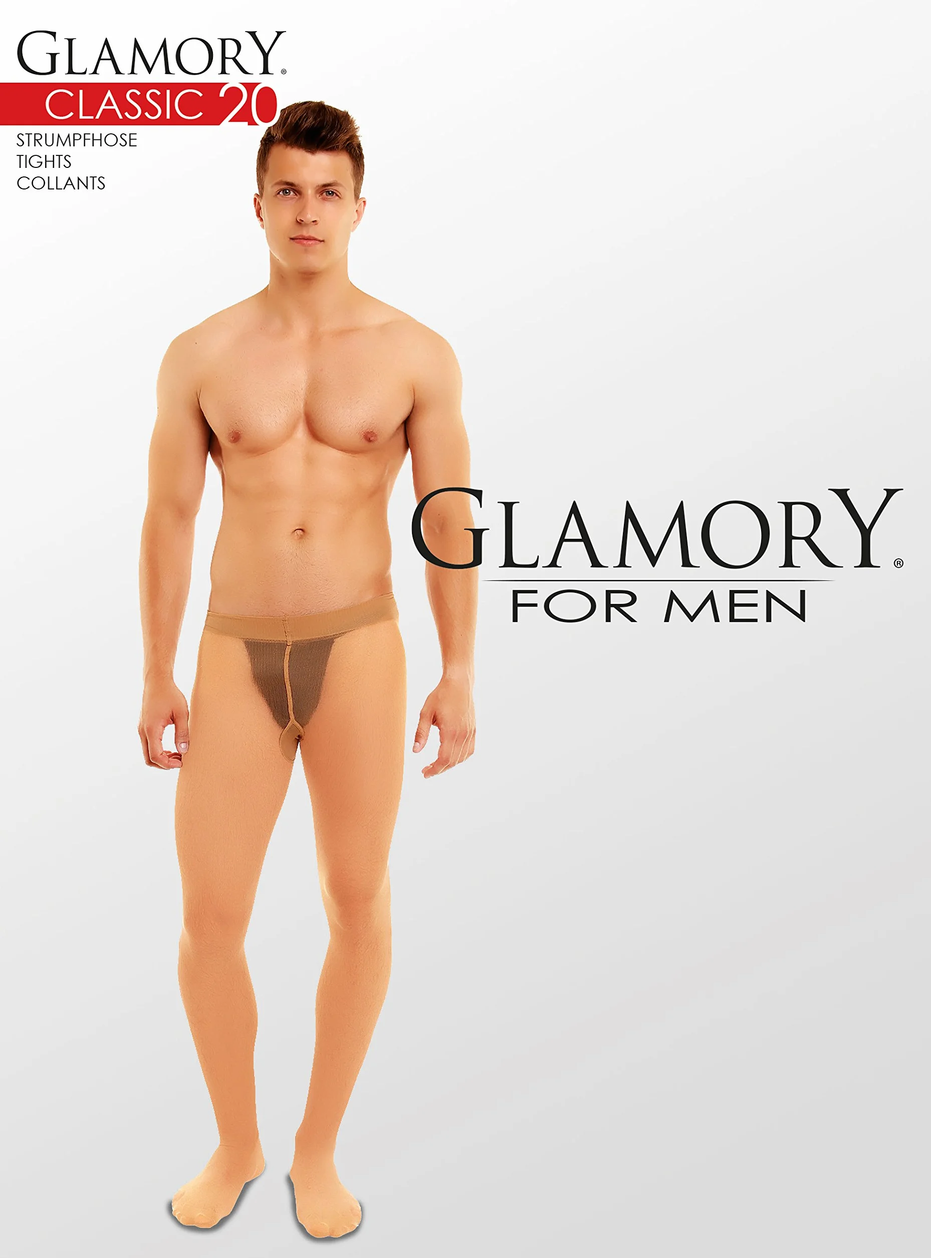 Rajstopy męskie GLAMORY Classic 20