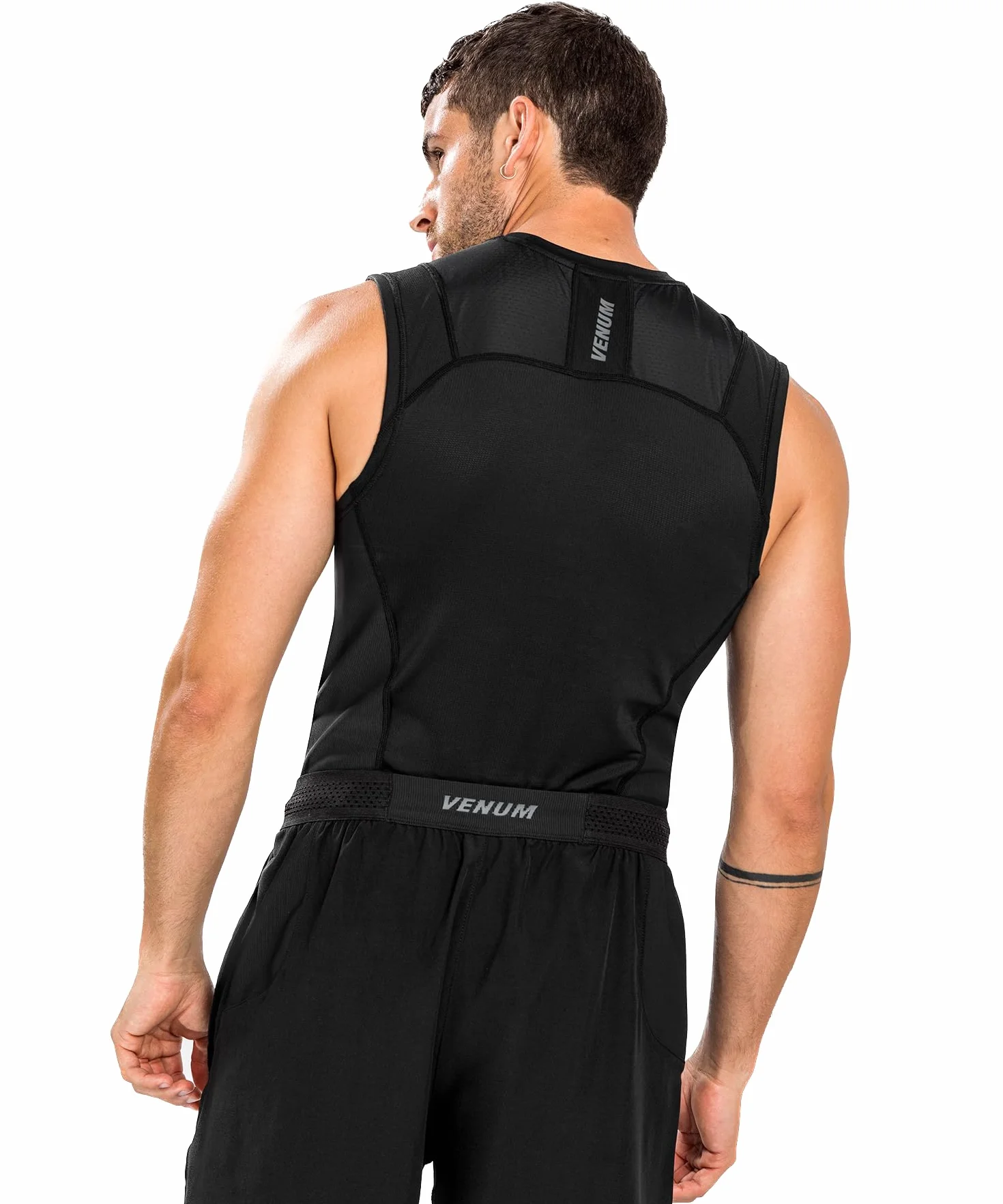 Venum Koszulka Mężczyźni Venum G-fit Air Rashguard Sleeveless - Black