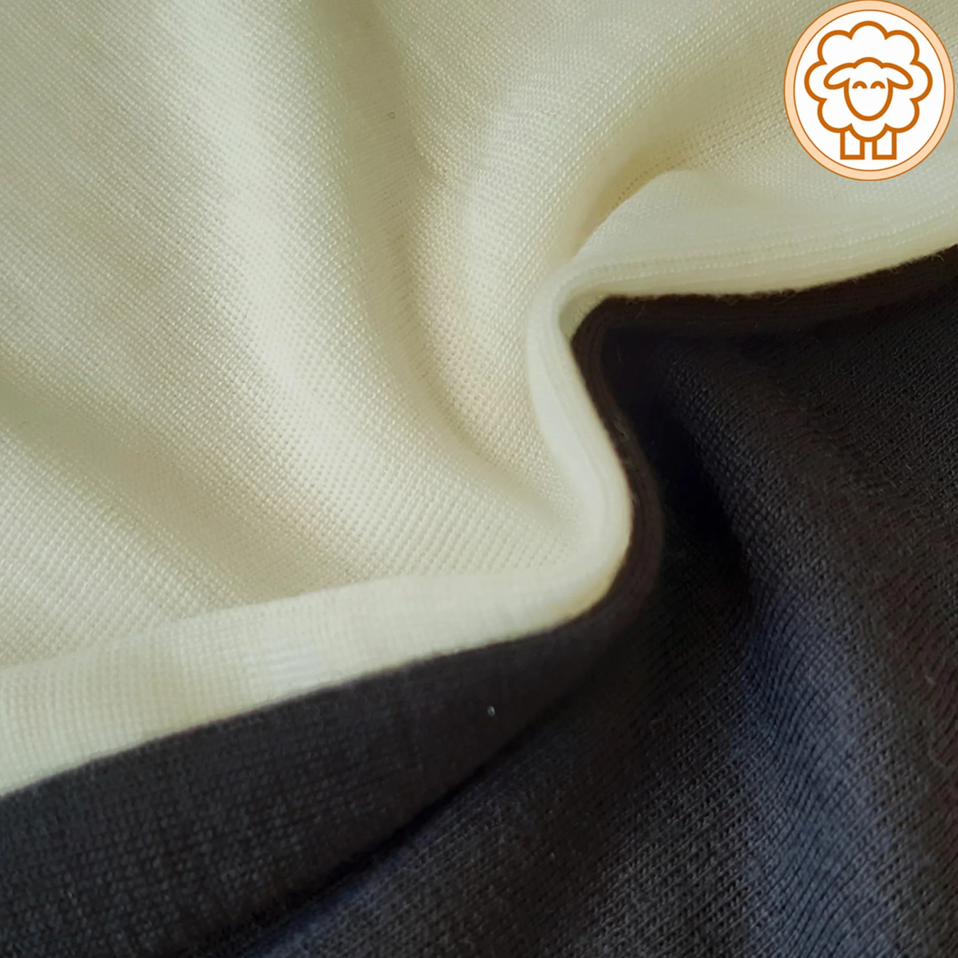 HERMKO 40830 damska koszulka z długim rękawem z wełny/Tencel