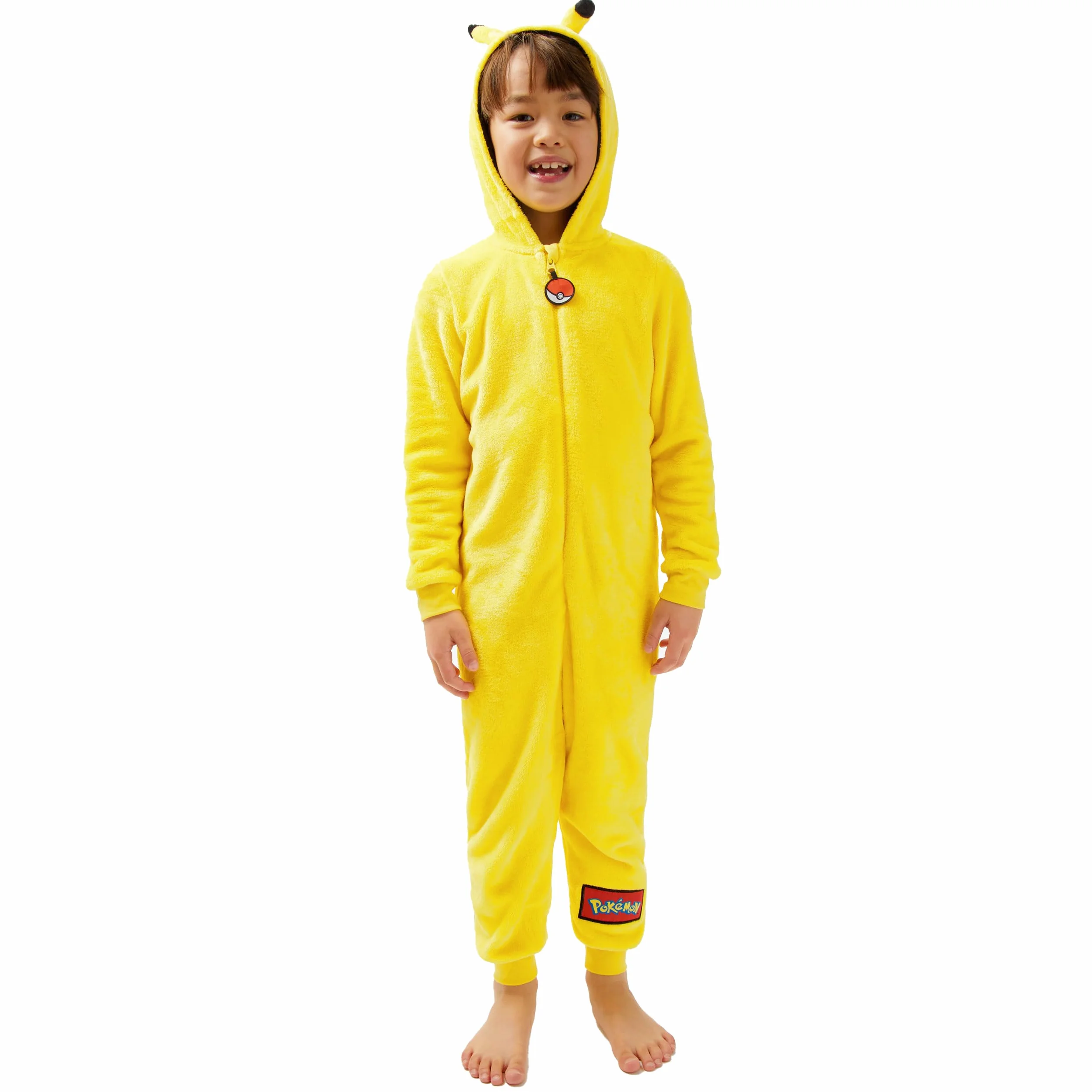 Pokemon Onesie kostium Pikachu dla chłopców | kombinezon do spania dla dzieci