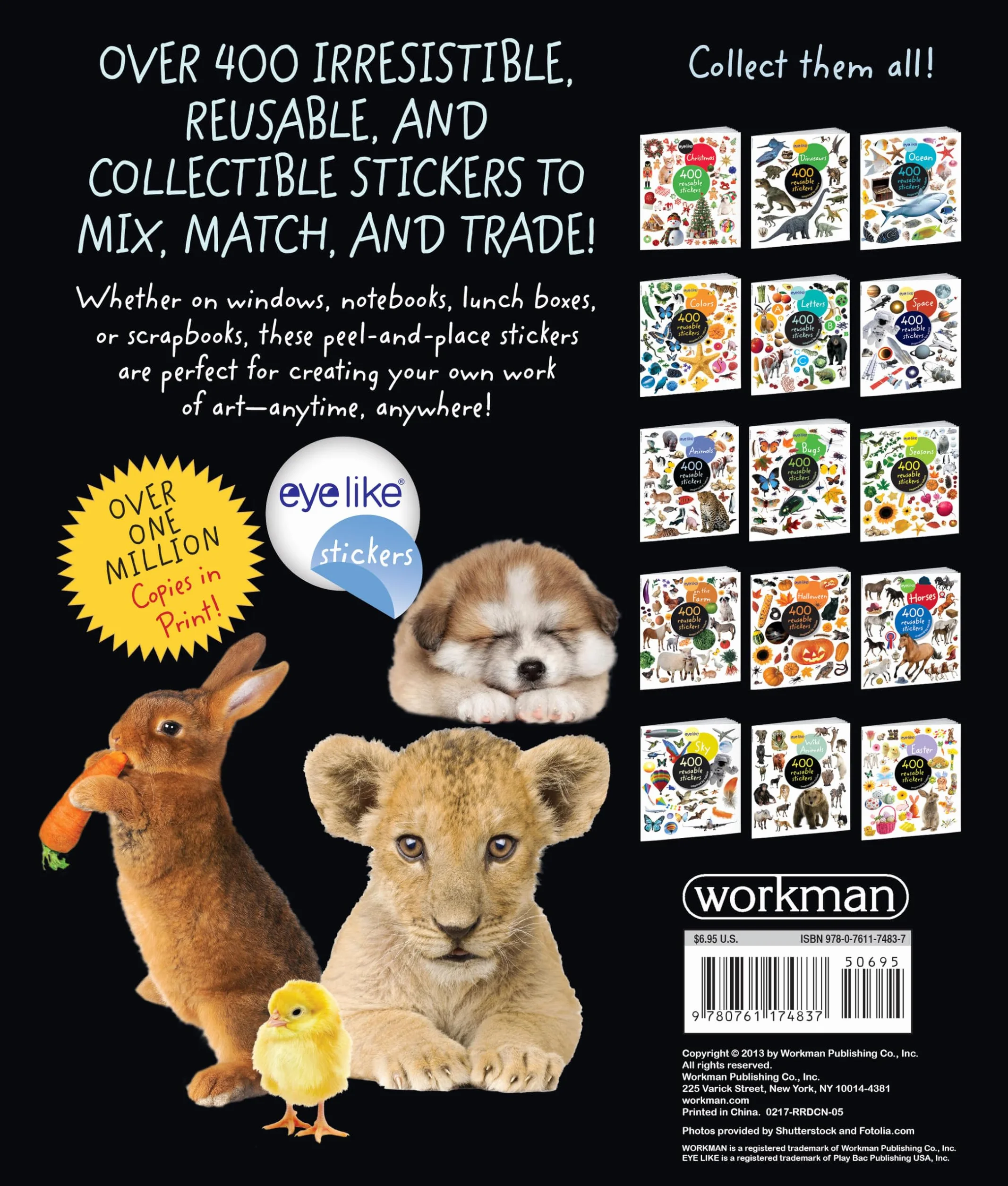 Eyelike Stickers: Baby Animals
