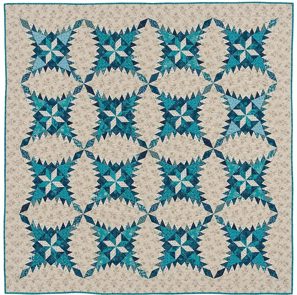 A Season in Blue: 16 Quilt Patterns and a Cozy Cabin Full of Inspiration