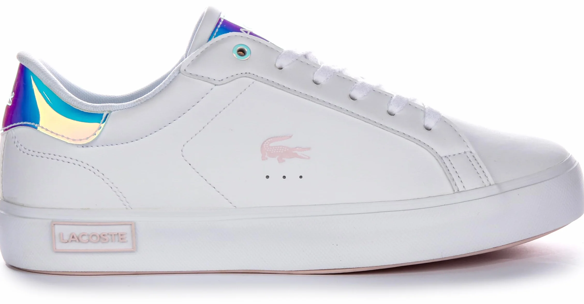 Lacoste Powercourt 124 3 Suj dla dzieci Trenerzy EU 38, biały, 38
