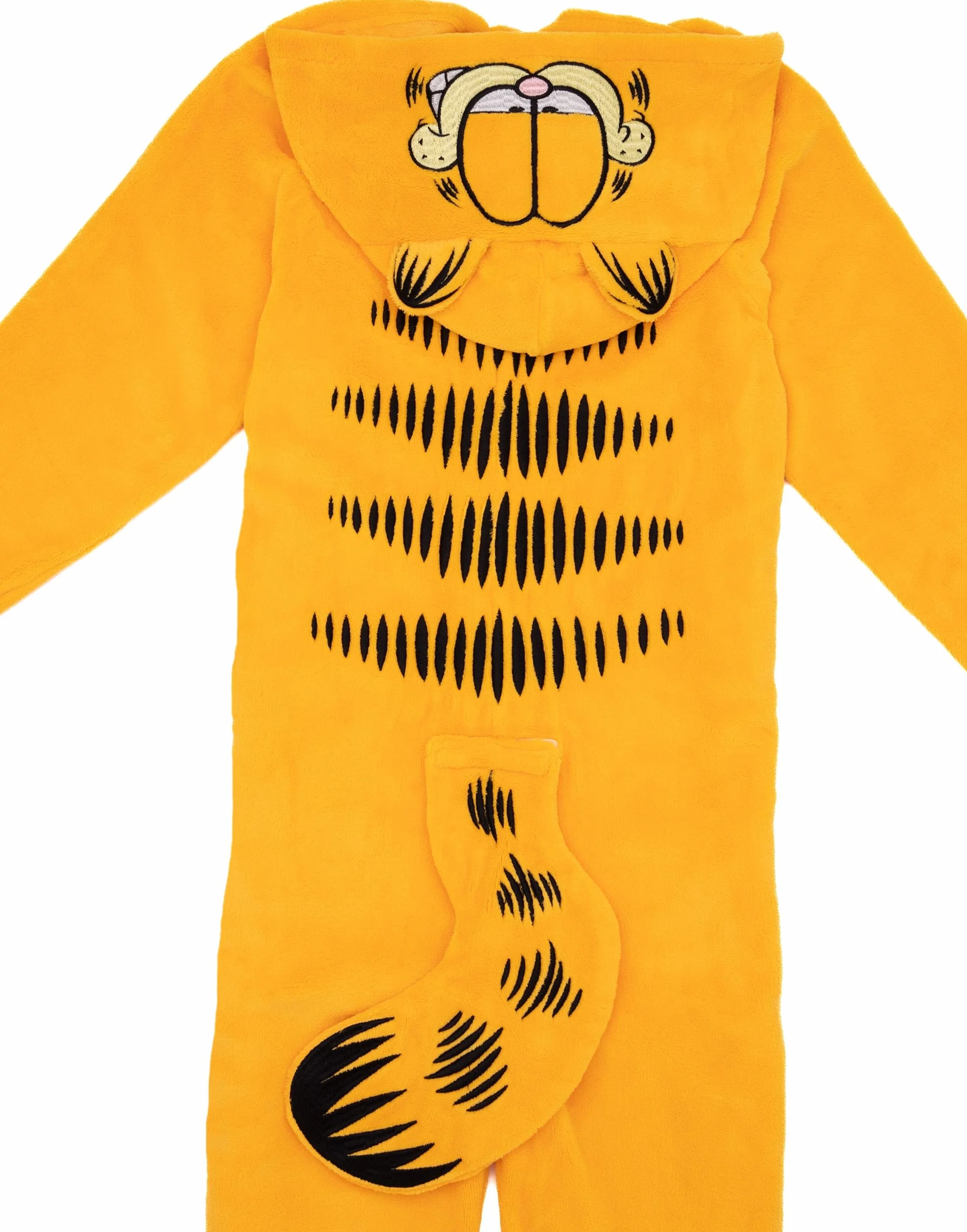 Garfield Unisex Kids Orange Nightwear Onesie | Immerse in Playful Adventures with this Novelty Garfield Costume | Perfect for Fun and Cozy Nights | All-in-One Pyjama Crafted for Maximum Comfort