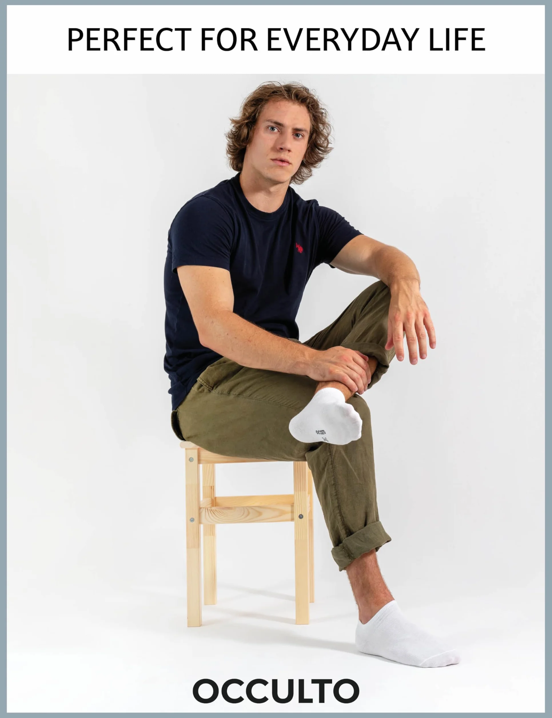 Occulto krótkie skarpetki męskie 10-20 pak (model: Alex)