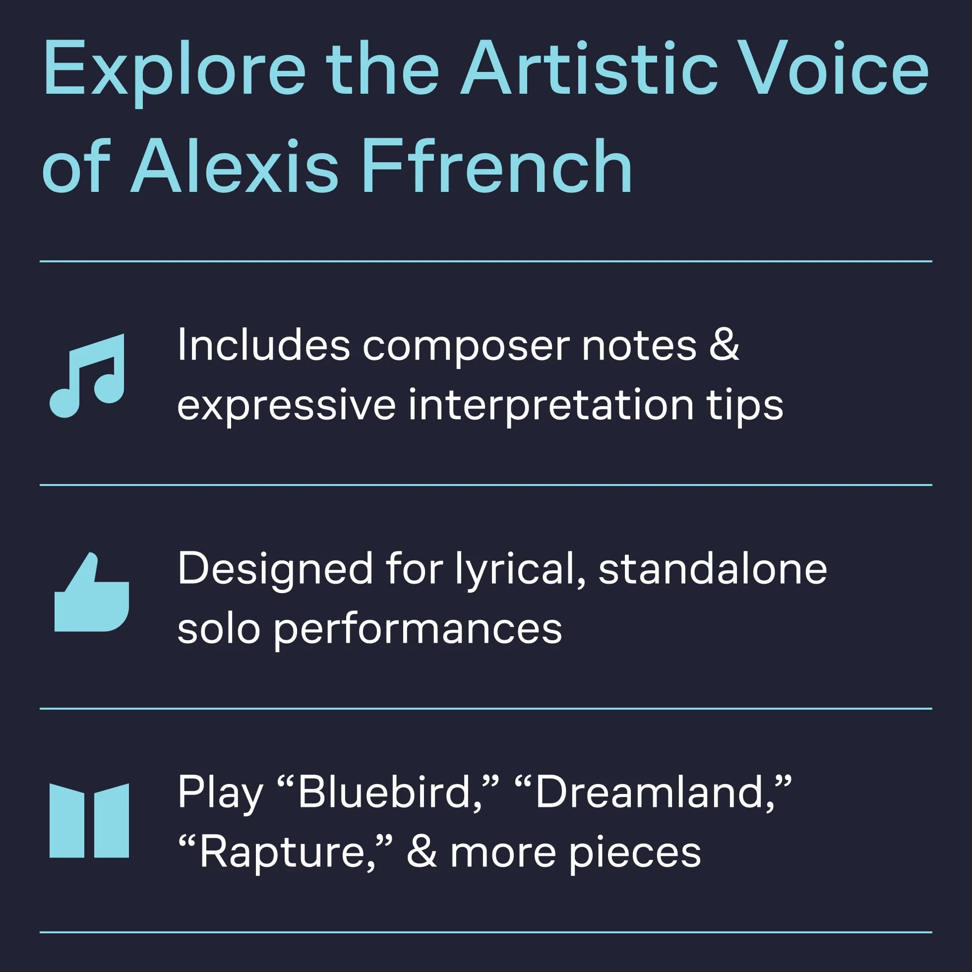 Alexis Ffrench - The Sheet Music Collection