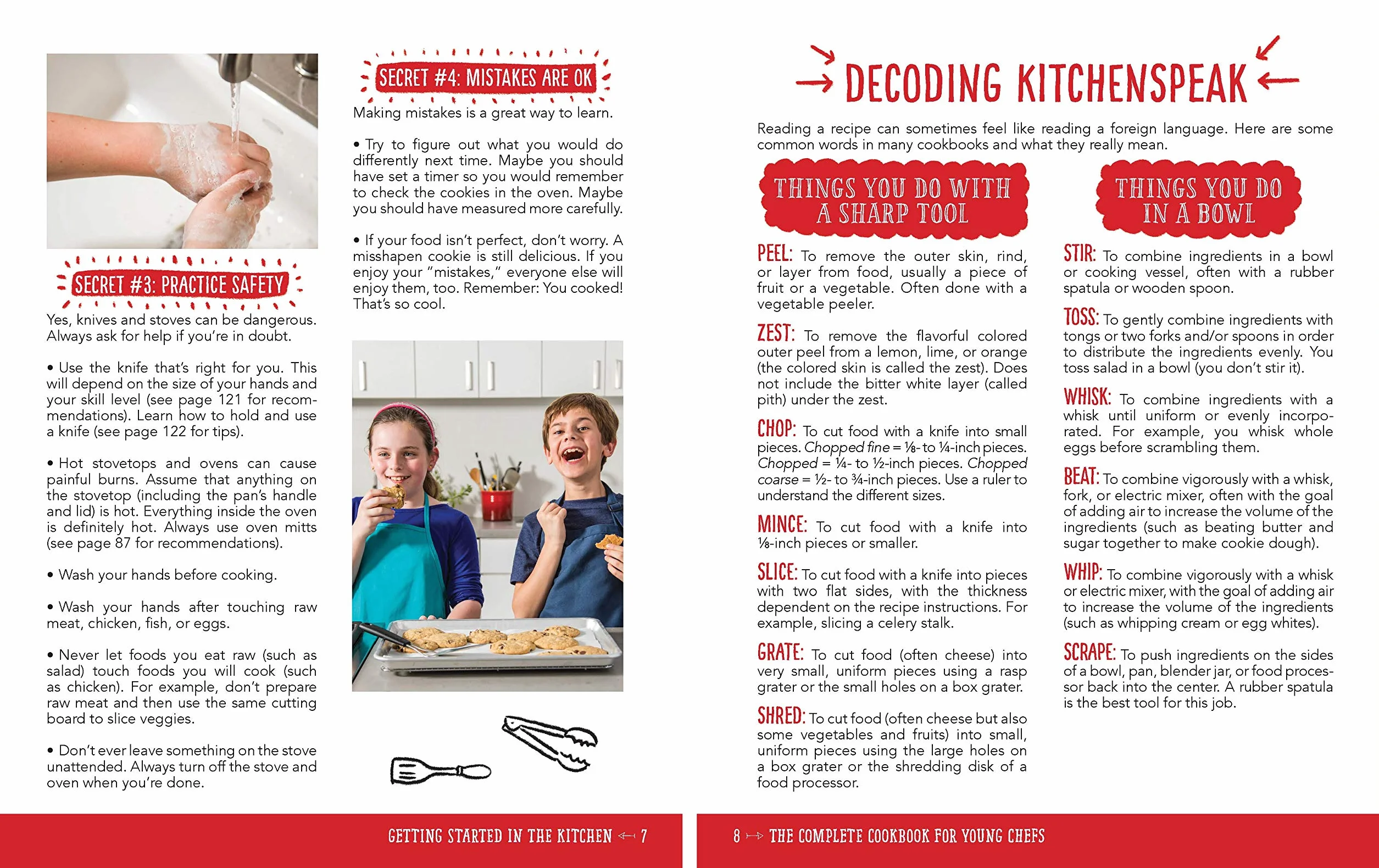 The Complete Cookbook for Young Chefs: 100+ Recipes That You'll Love to Cook and Eat