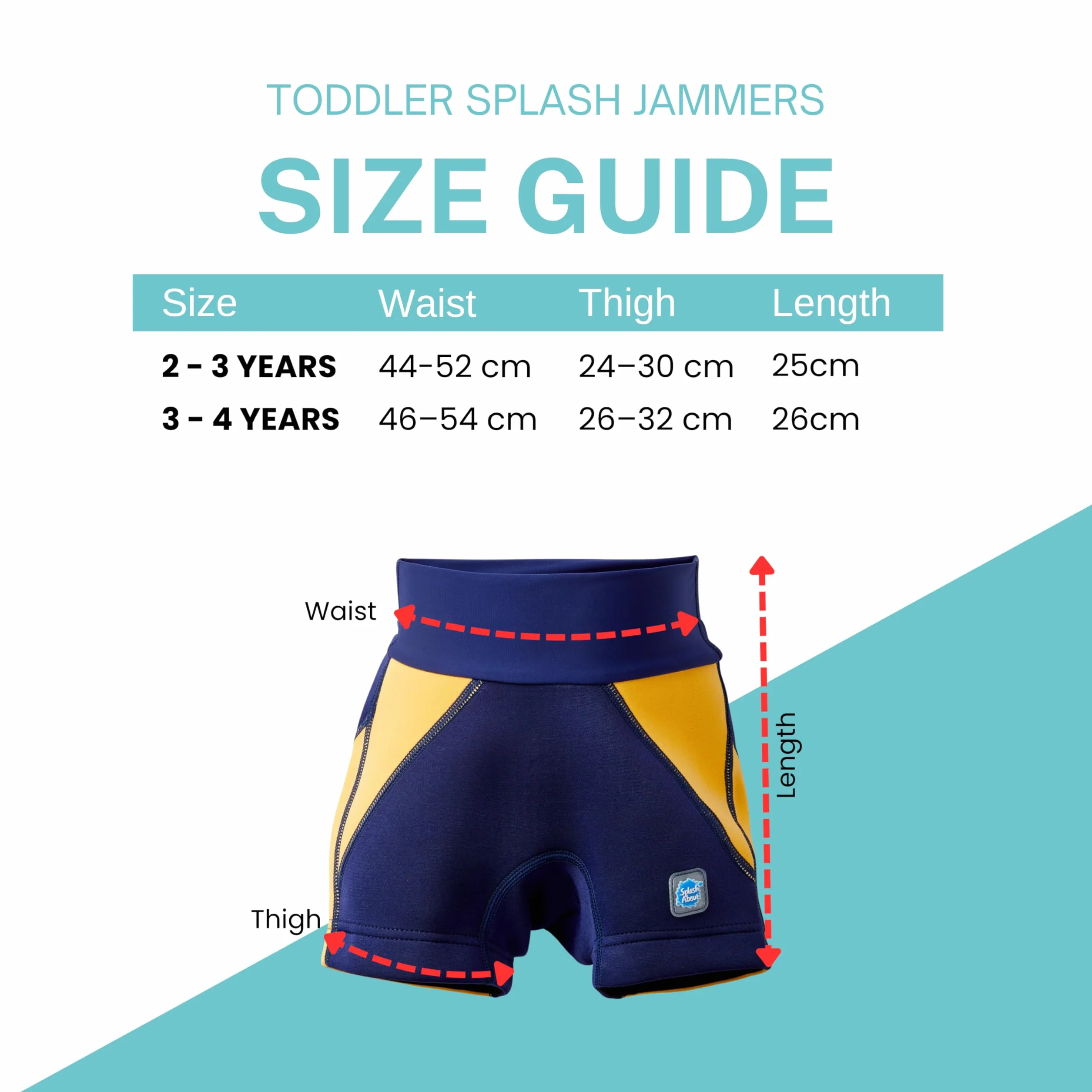Splash About Dziecięce spodenki na inkontynencję "Splash Jammers", łodzie tug, 3-4 lata, Łodzie tug, 3-4 ans