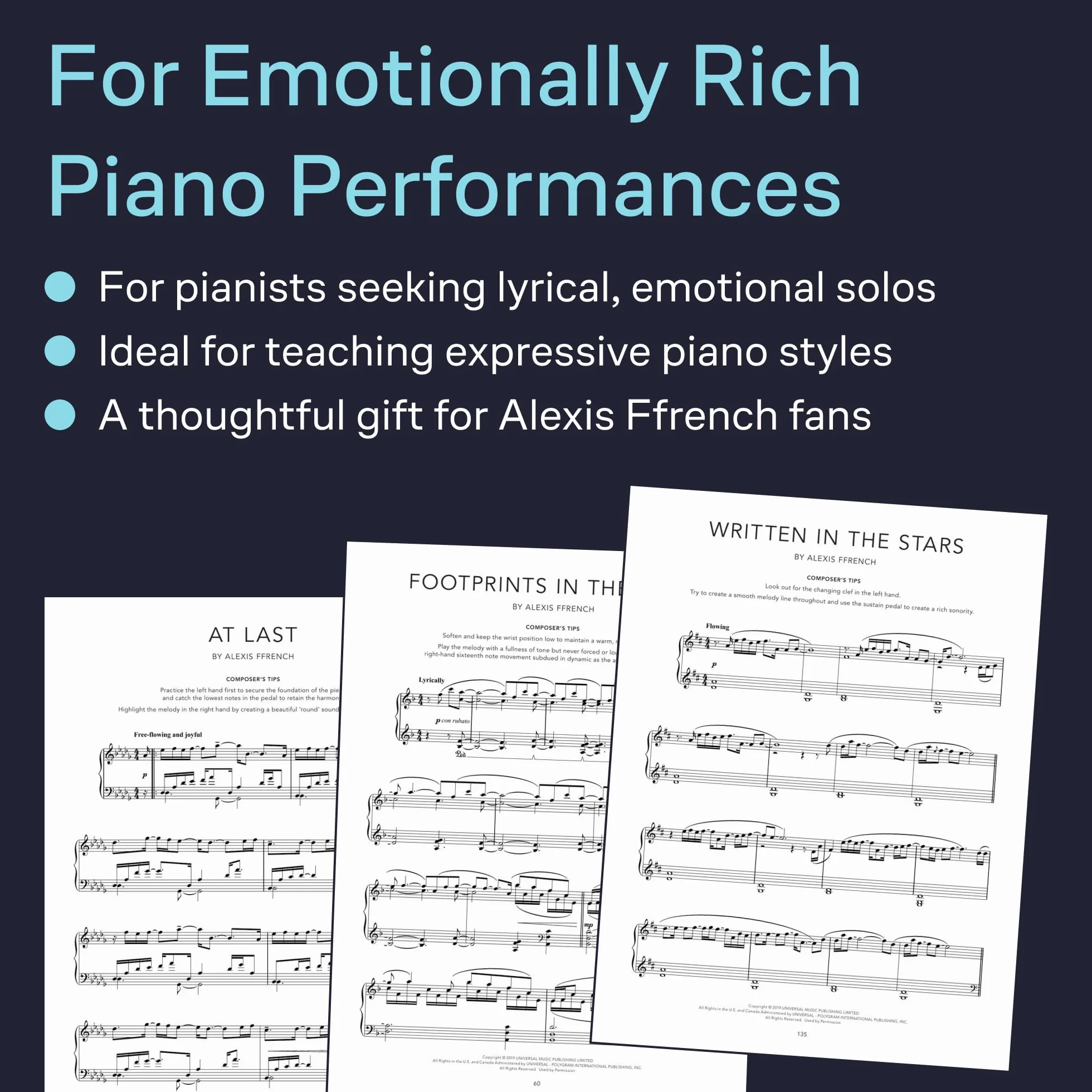 Alexis Ffrench - The Sheet Music Collection