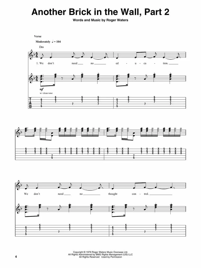 Pink Floyd: Deluxe Guitar Play-Along Volume 11 (Book/Online Audio)
