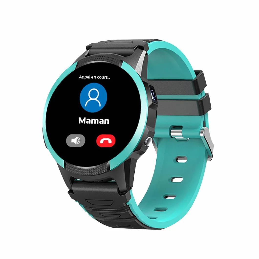 SaveFamily Slim 4G – Smartwatch dla dzieci: wideorozmowy, GPS, dzwonienie, czat, SOS, stoper, krokomierz, wodoodporny IP67, nowoczesny i dyskretny design (Różowy)