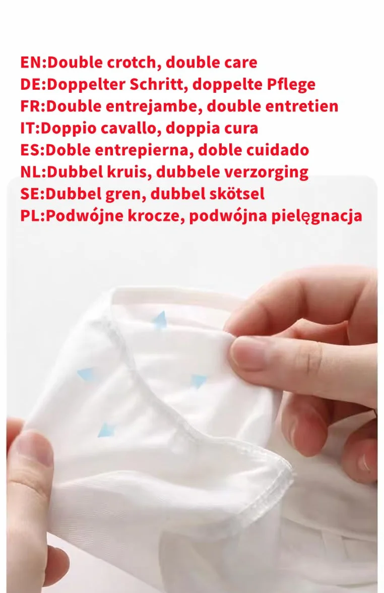 8 sztuk damskich majtek jednorazowych, z czystej bawełny, jednorazowe majtki, do szpitala, dla kobiet w ciąży, na poranne, do połogu, na podróż, miesiączkę, masaż, SPA, biały, XL