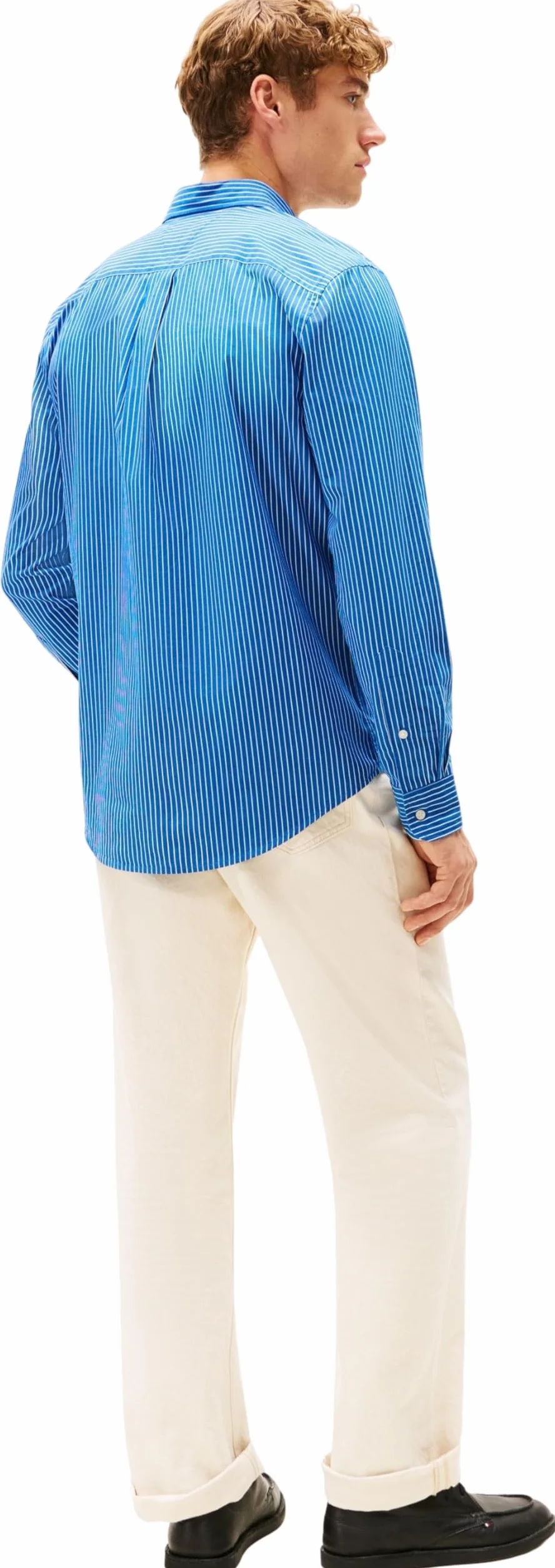 Tommy Hilfiger Koszula L/S Mężczyźni Core Hairline Poplin Rf Shirt Mw0mw41399