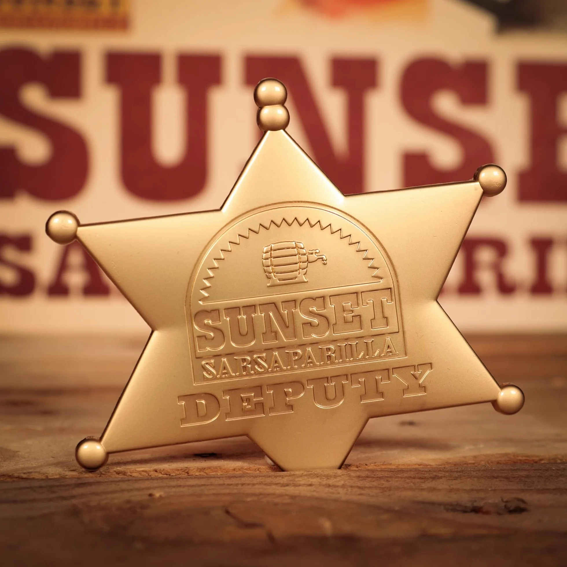 Zestaw kolekcjonerski Sarsaparilla Fallout Sunset - specjalna edycja w kolorze złotym | zawiera 3 unikalne przedmioty | oficjalnie licencjonowany + limitowany do 5000