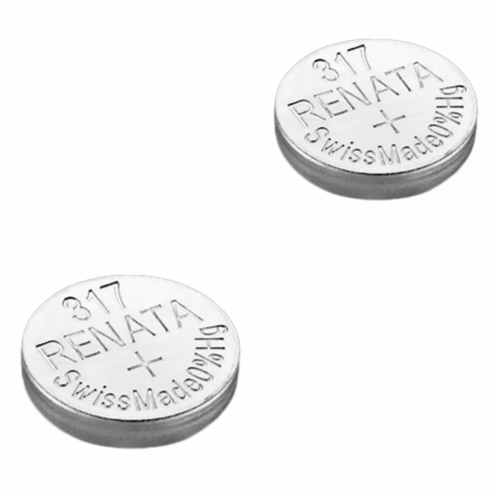 RENATA 317 Zestaw 2 baterii SILVER OXIDE 1,5V