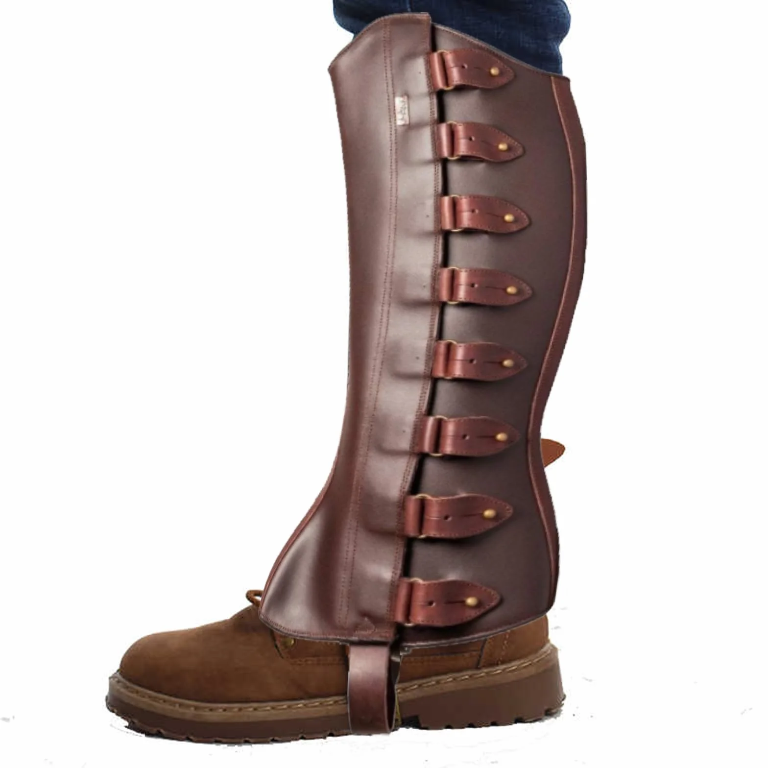 Średniowieczne ochraniacze na buty, sztuczna skóra, getry na kozaki piratów, kostiumy steampunk, cosplay