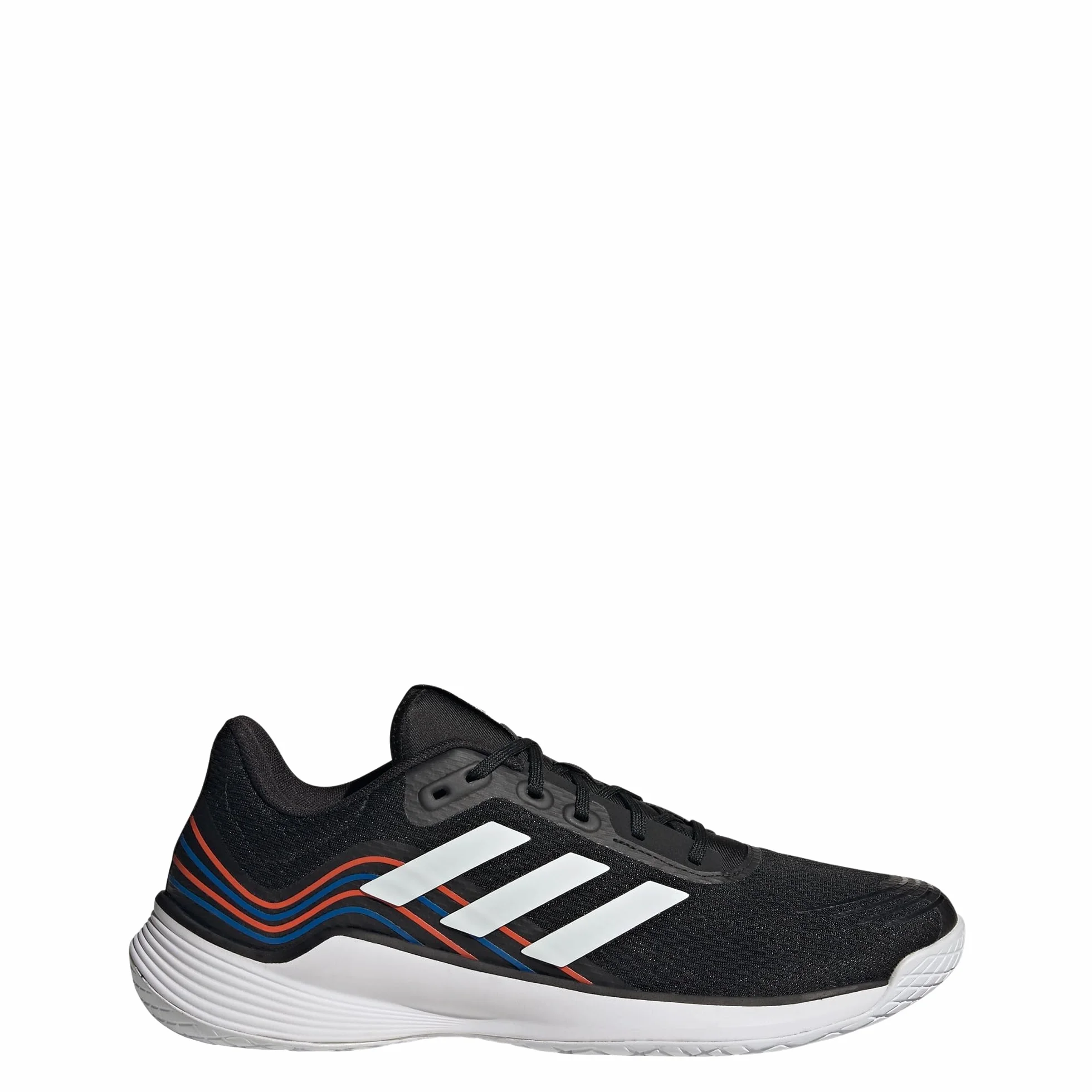 adidas Mężczyźni Novaflight Volleyball Shoes, Core Black/Cloud White/Solar Red, 46 EU