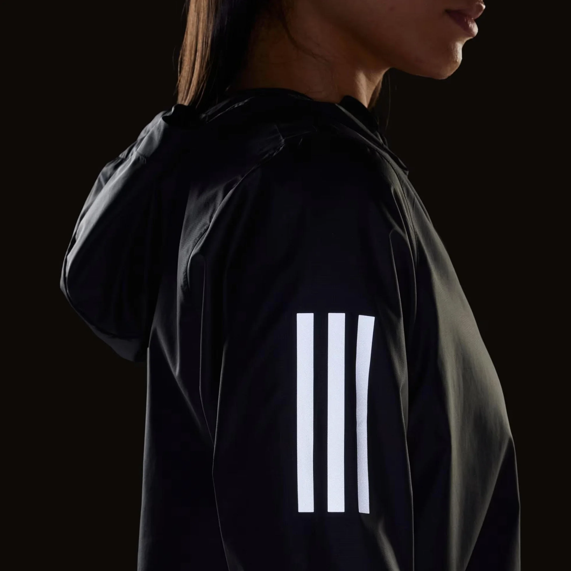 adidas Kobiety Own The Run Jacket, Black, S