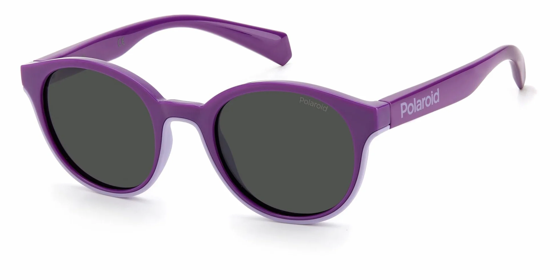 Polaroid PLD 8040/S RY8 VIOLET LILAC, 44, ROUND/OVAL, Polarized